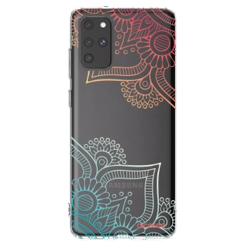 Picasee silikonski prozorni ovitek za Samsung Galaxy S20+ G985F - Flowers pattern