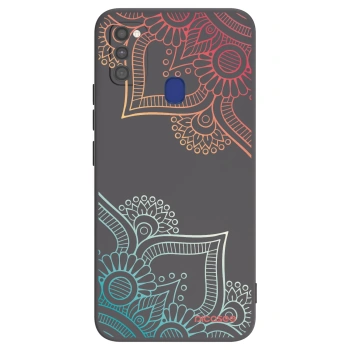 Ovitek za Samsung Galaxy M21 M215F - Flowers pattern