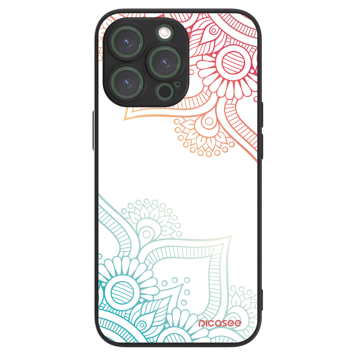 Picasee ULTIMATE CASE MagSafe za Apple iPhone 13 Pro - Flowers pattern