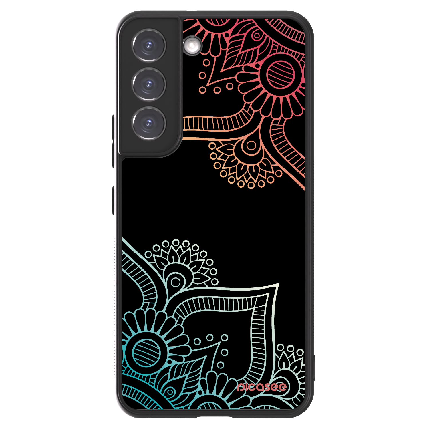 Picasee ULTIMATE CASE PowerShare za Samsung Galaxy S22 5G - Flowers pattern
