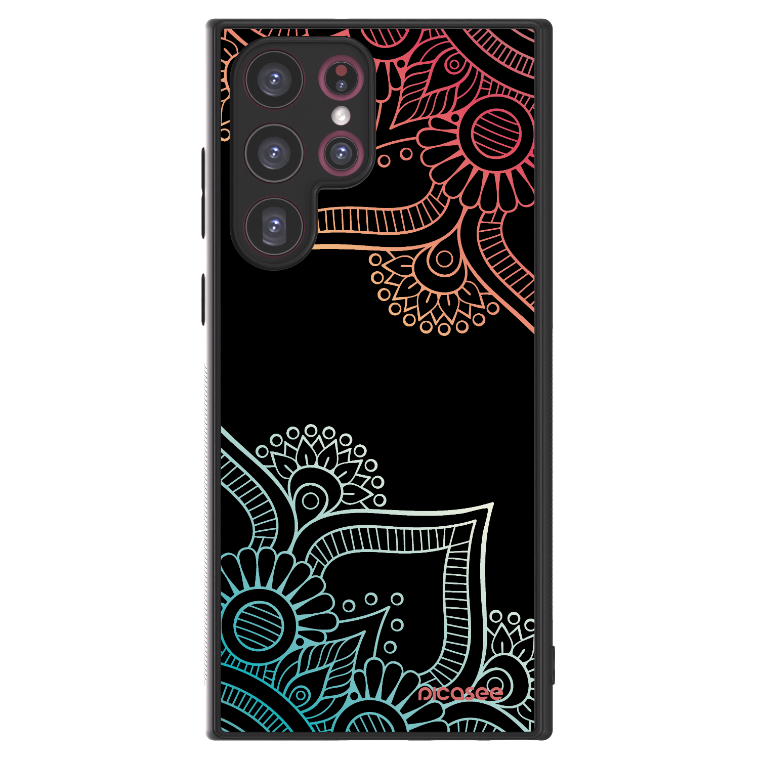 Picasee ULTIMATE CASE PowerShare za Samsung Galaxy S22 Ultra 5G - Flowers pattern
