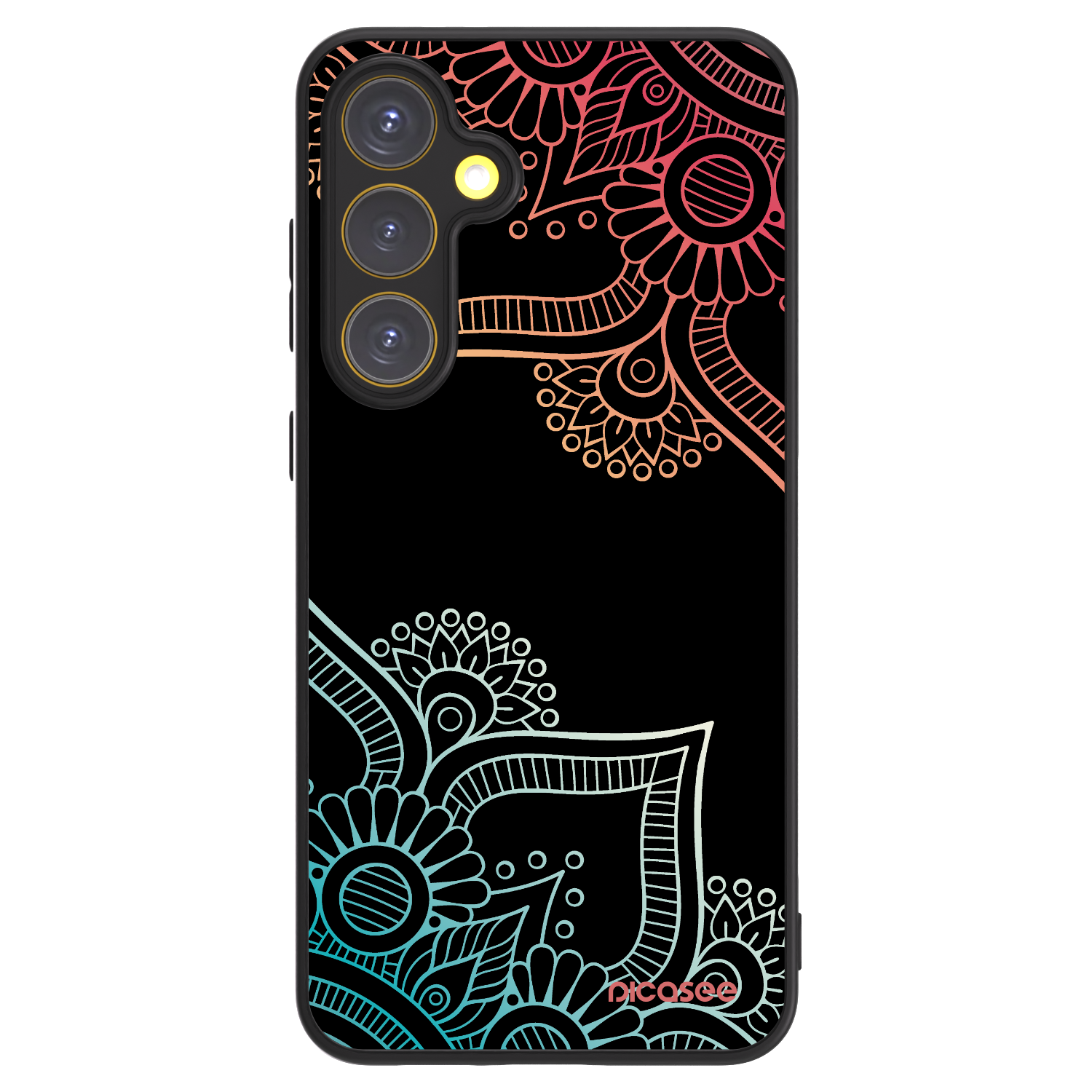 Picasee ULTIMATE CASE PowerShare za Samsung Galaxy S24 FE S721B - Flowers pattern