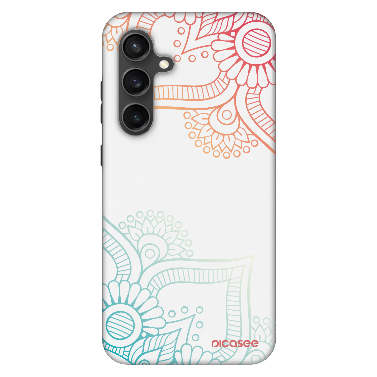 Picasee Fashion Case za Samsung Galaxy S24 FE S721B - Flowers pattern