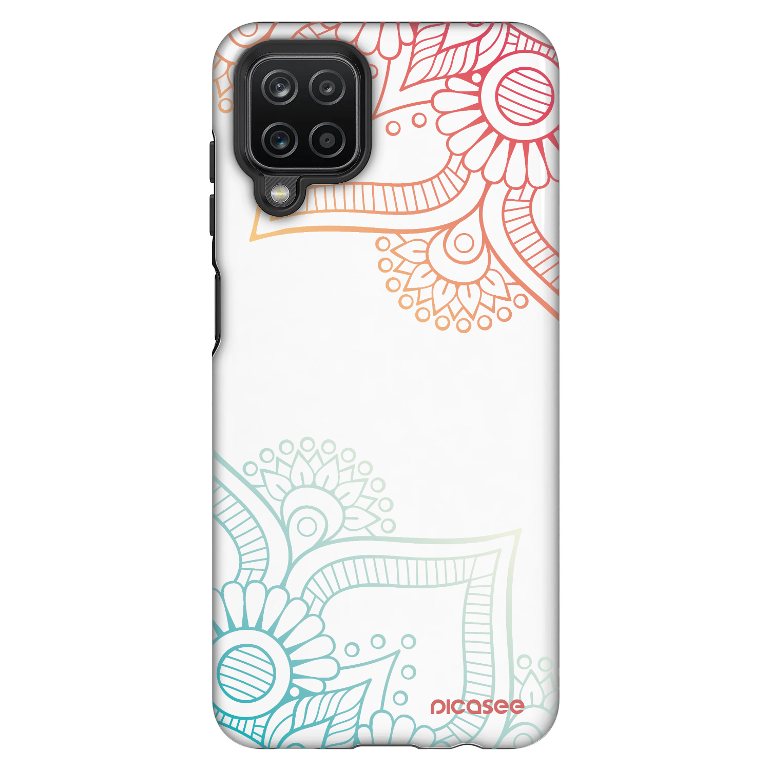 Picasee Fashion Case za Samsung Galaxy A12 A125F - Flowers pattern