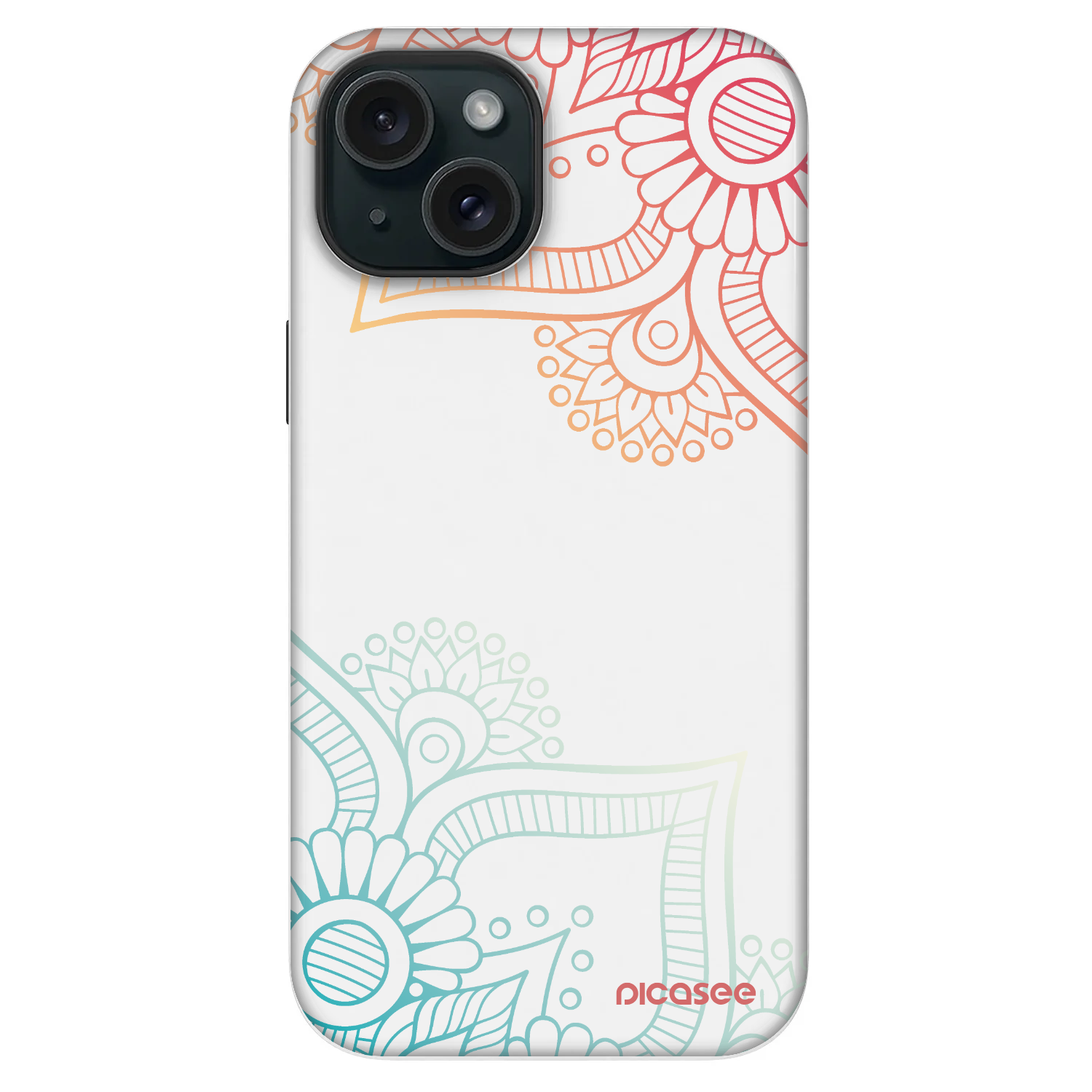 Picasee Fashion Case MagSafe za Apple iPhone 14 - Flowers pattern