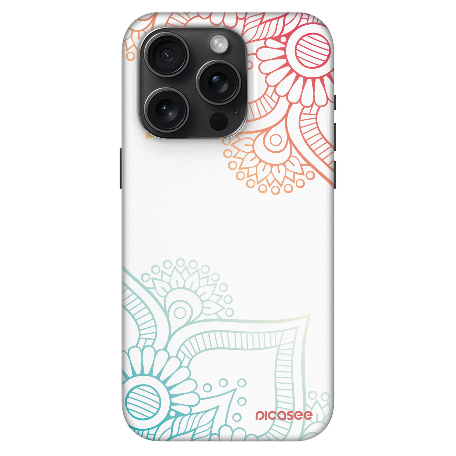 Picasee Fashion Case MagSafe za Apple iPhone 15 Pro - Flowers pattern