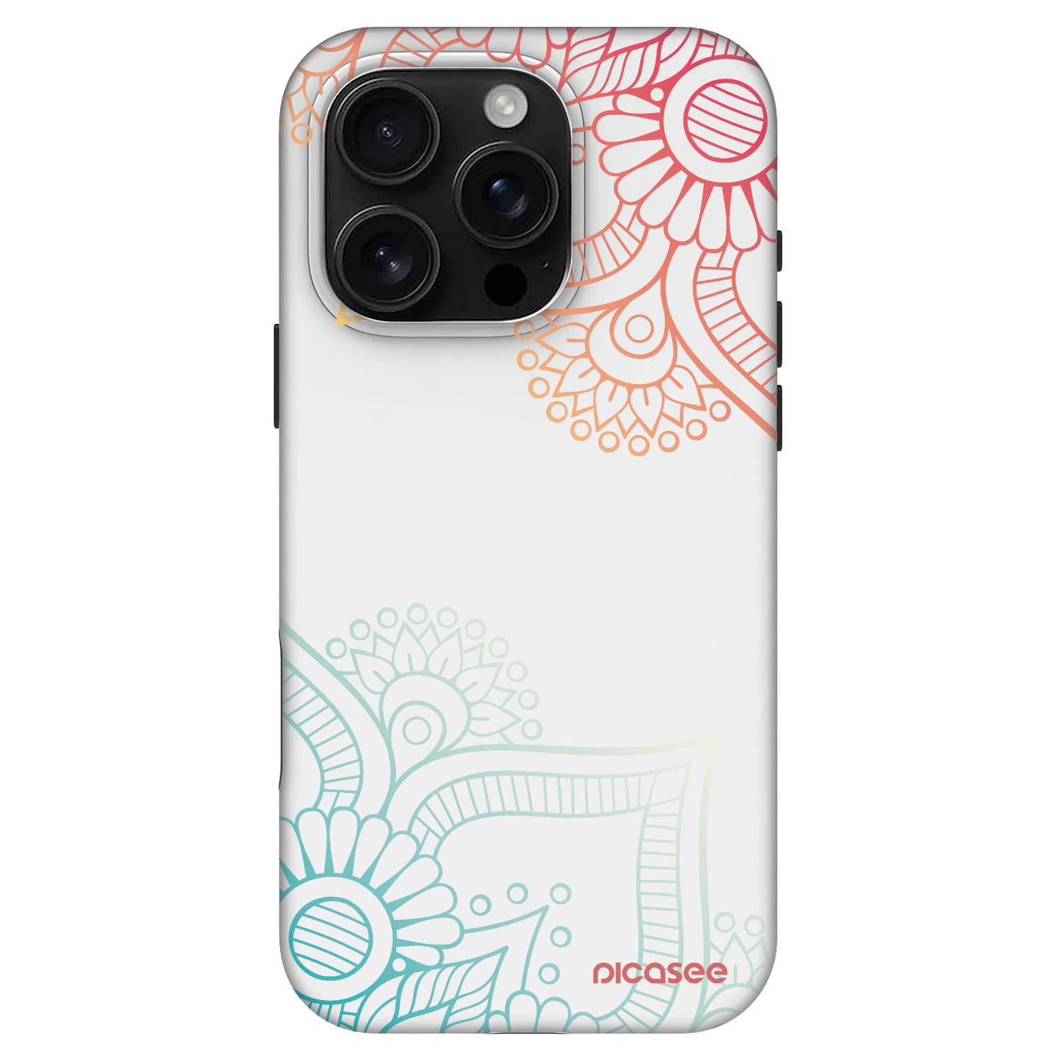 Picasee Fashion Case MagSafe za Apple iPhone 16 Pro - Flowers pattern