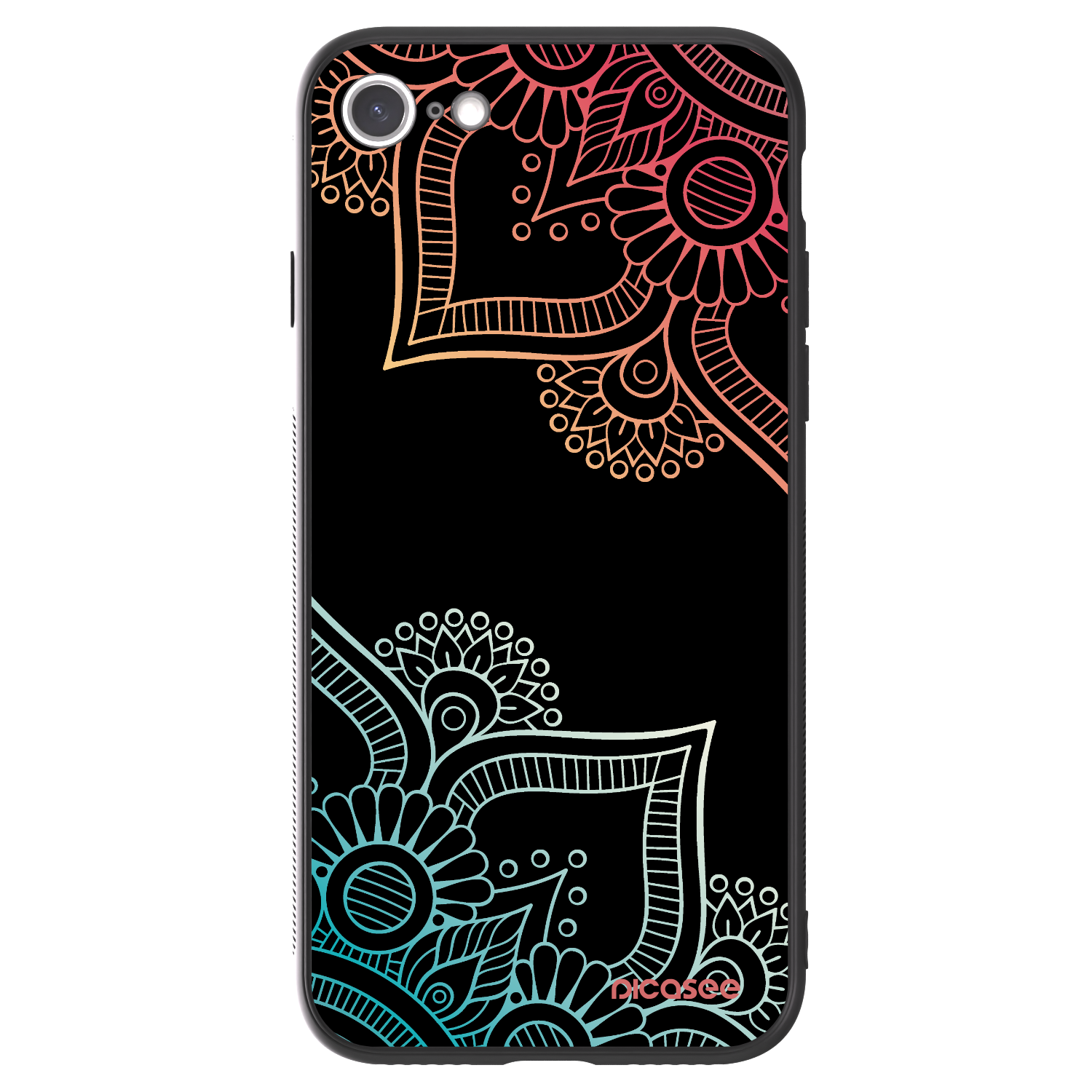 Picasee ULTIMATE CASE za Apple iPhone 7 - Flowers pattern