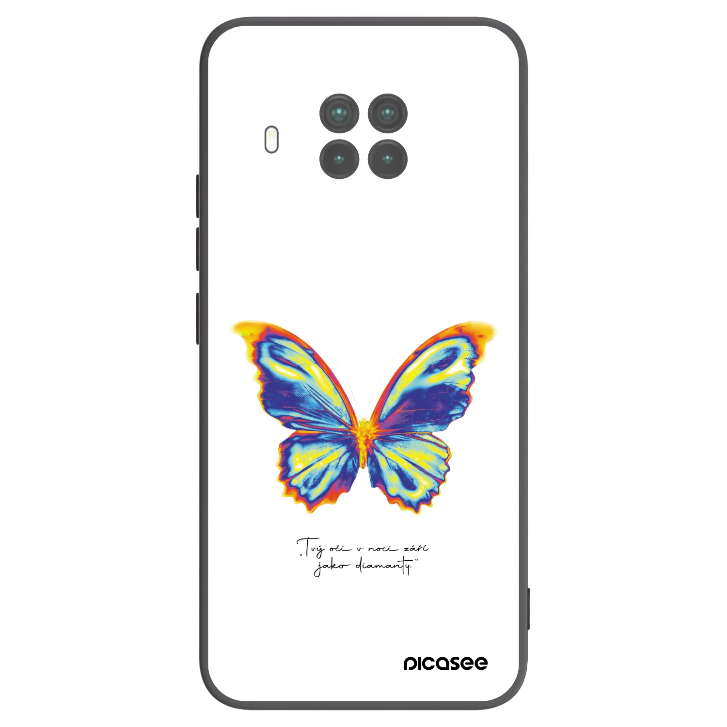 Picasee silikonski črni ovitek za Xiaomi Mi 10T Lite - Diamanty White