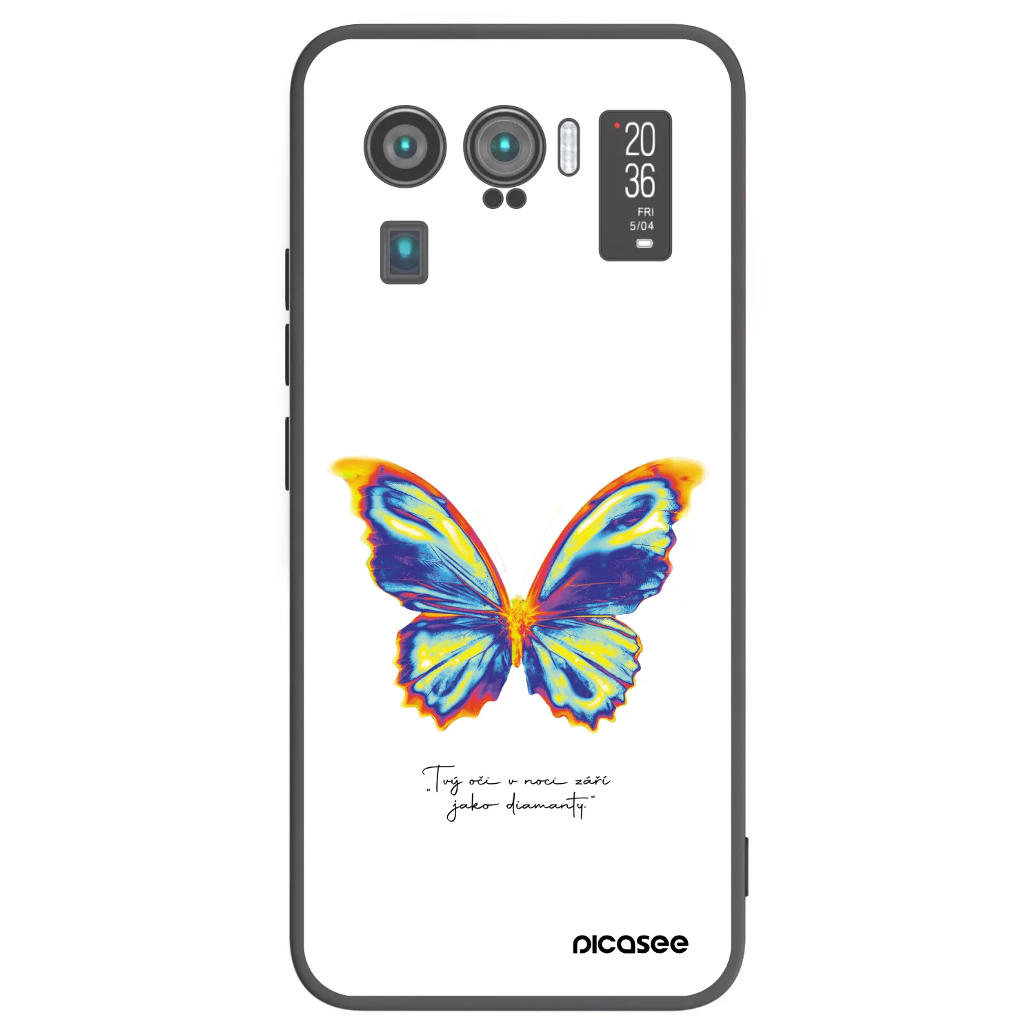 Picasee silikonski črni ovitek za Xiaomi Mi 11 Ultra - Diamanty White