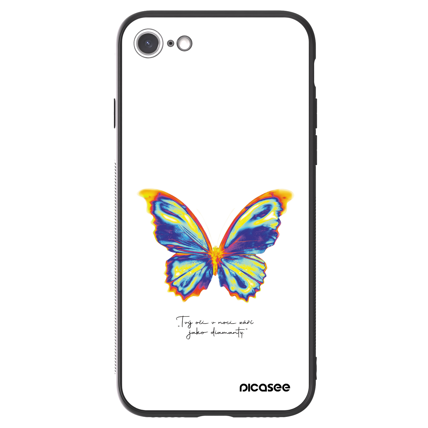 Picasee ULTIMATE CASE za Apple iPhone 8 - Diamanty White