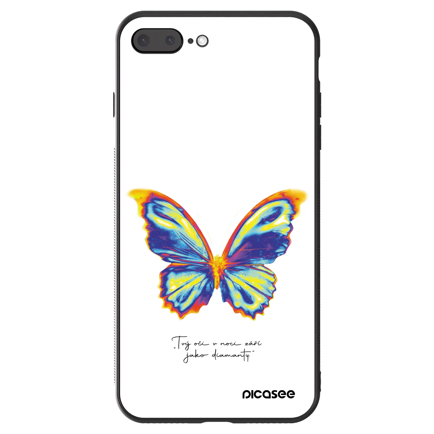 Picasee ULTIMATE CASE za Apple iPhone 8 Plus - Diamanty White
