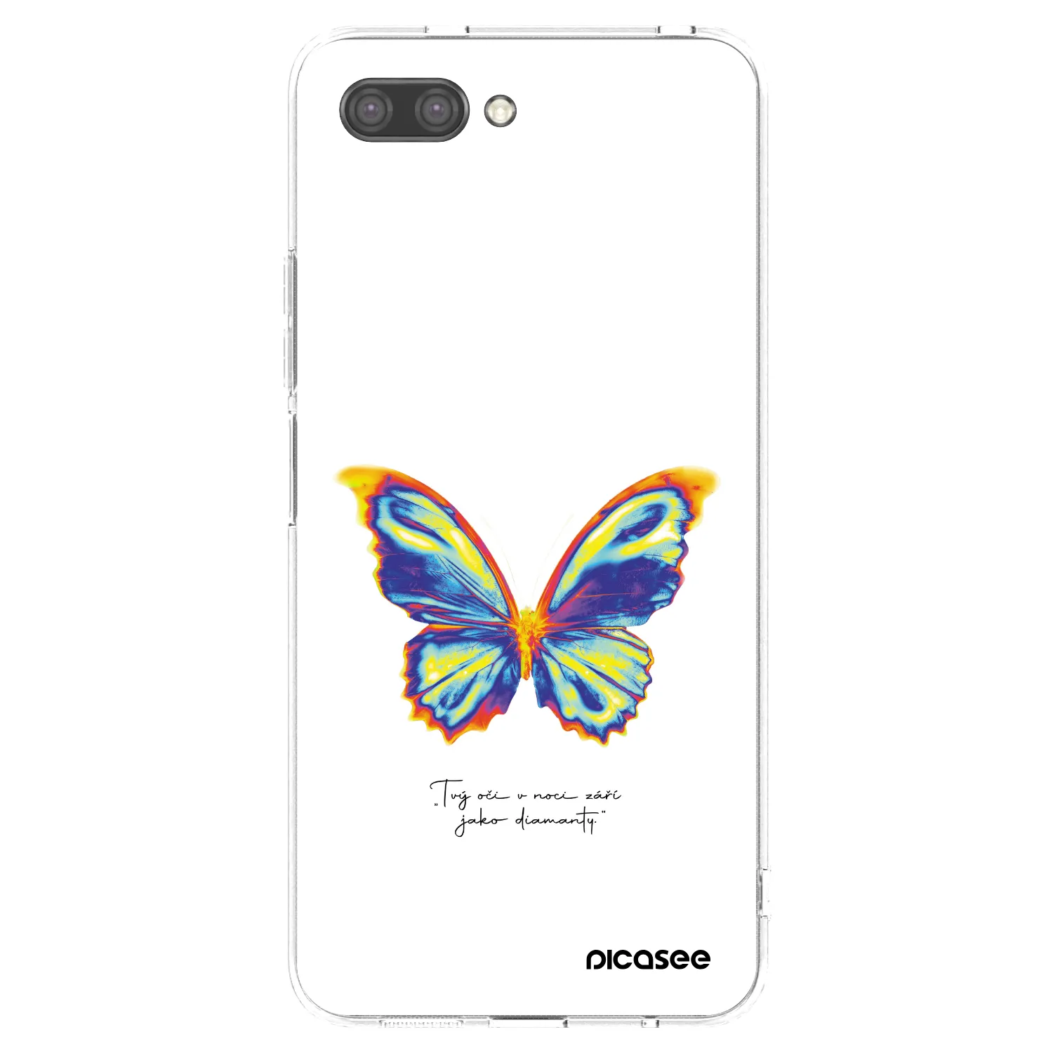 Picasee silikonski prozorni ovitek za Honor 10 - Diamanty White