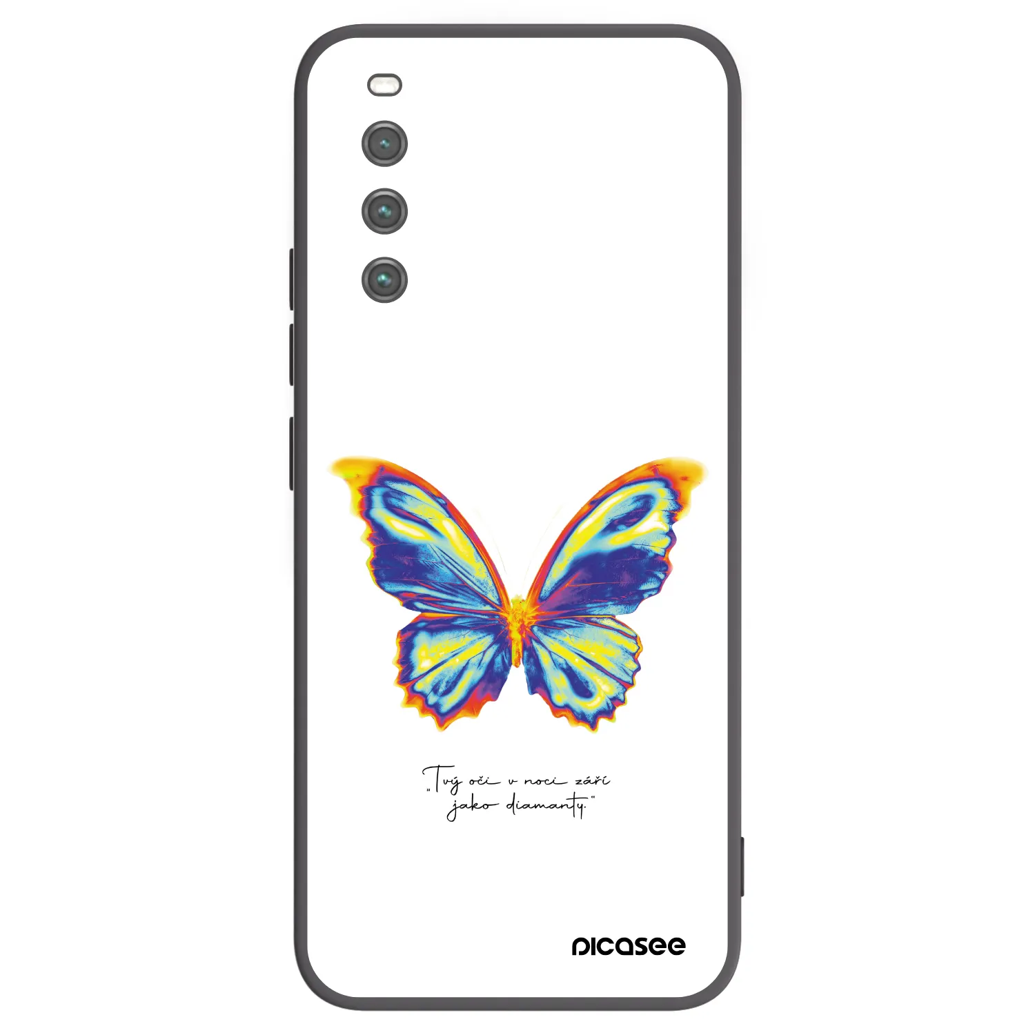 Picasee silikonski črni ovitek za Sony Xperia 10 IV 5G - Diamanty White