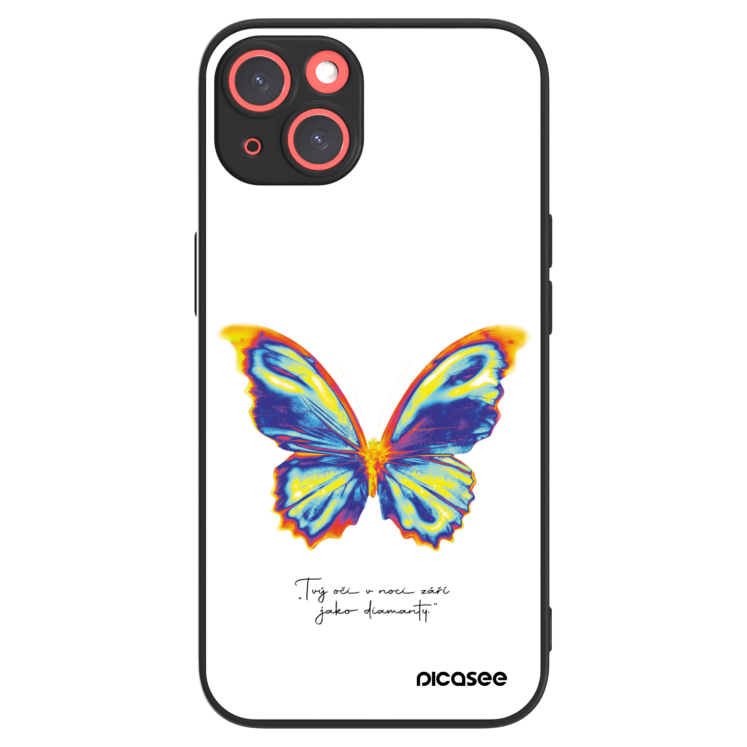 Picasee ULTIMATE CASE MagSafe za Apple iPhone 13 - Diamanty White