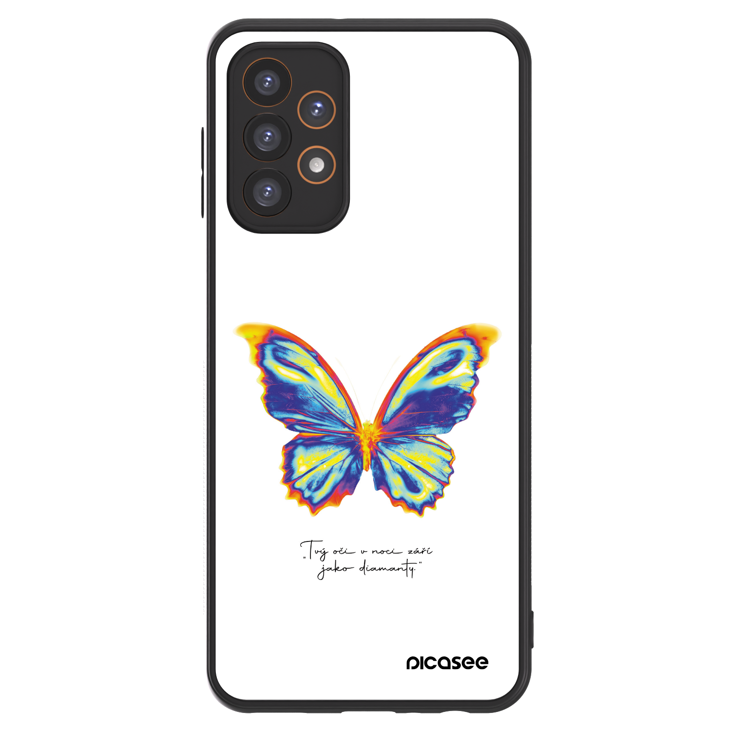 Picasee ULTIMATE CASE za Samsung Galaxy A23 A235F 4G - Diamanty White