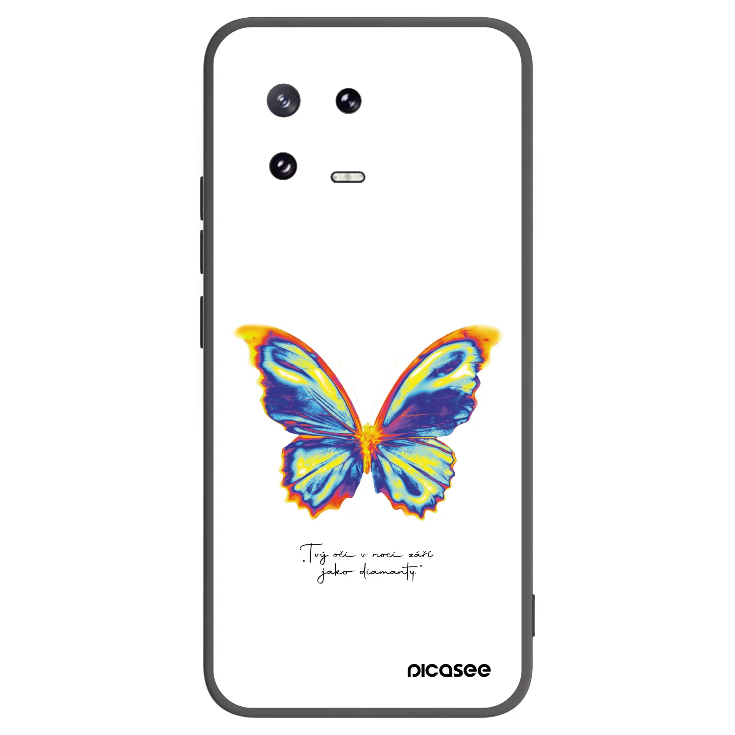 Picasee silikonski črni ovitek za Xiaomi 13 Pro - Diamanty White
