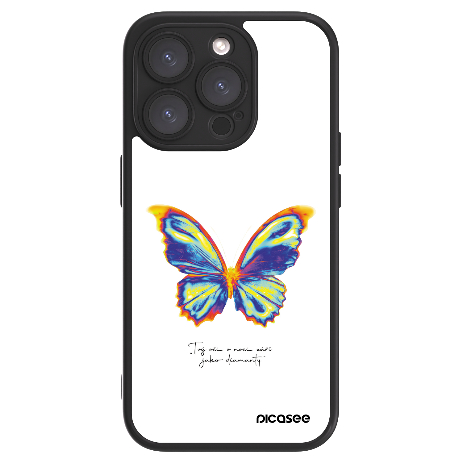 Picasee ULTIMATE CASE za Apple iPhone 15 Pro - Diamanty White