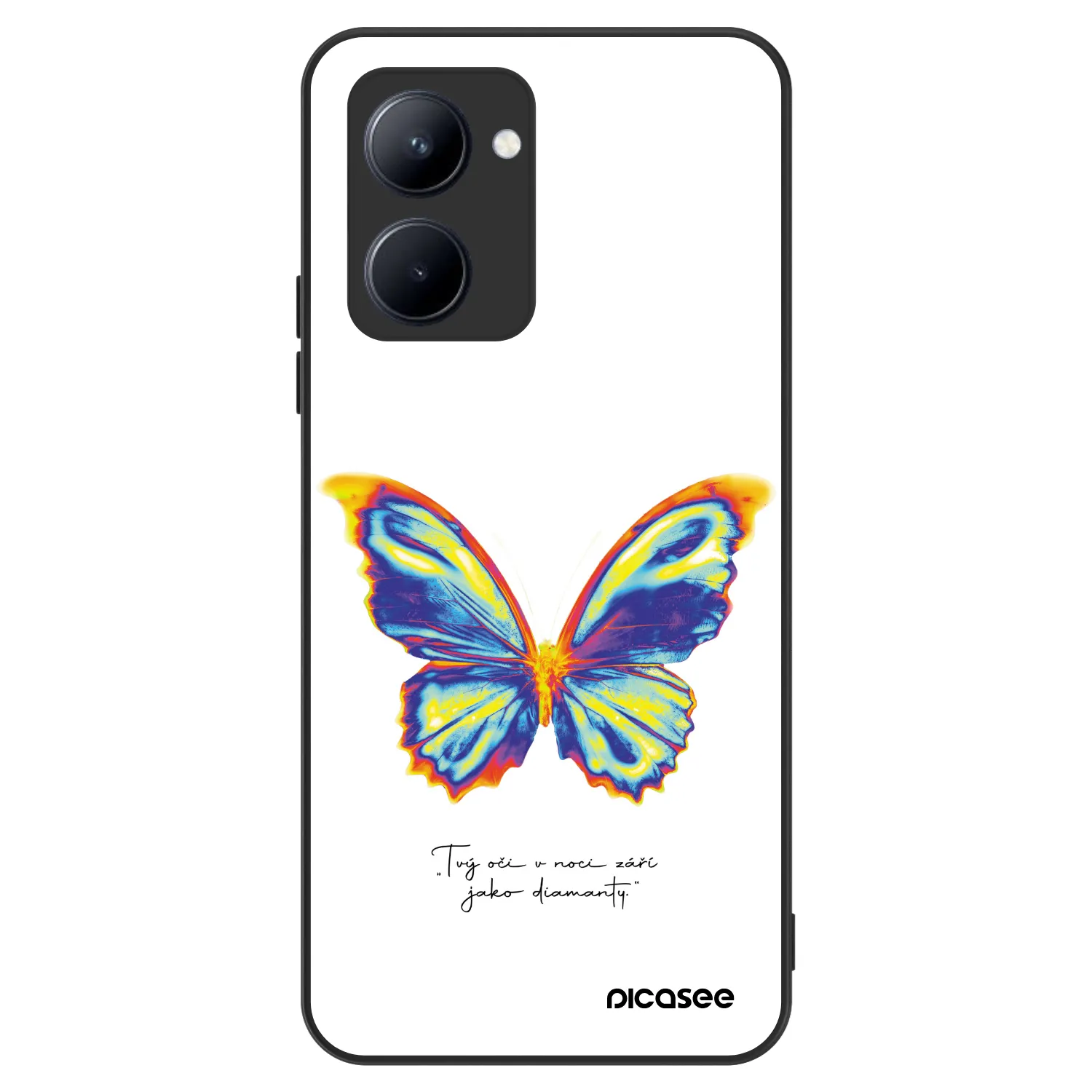 Picasee ULTIMATE CASE za Realme C33 (2023) - Diamanty White