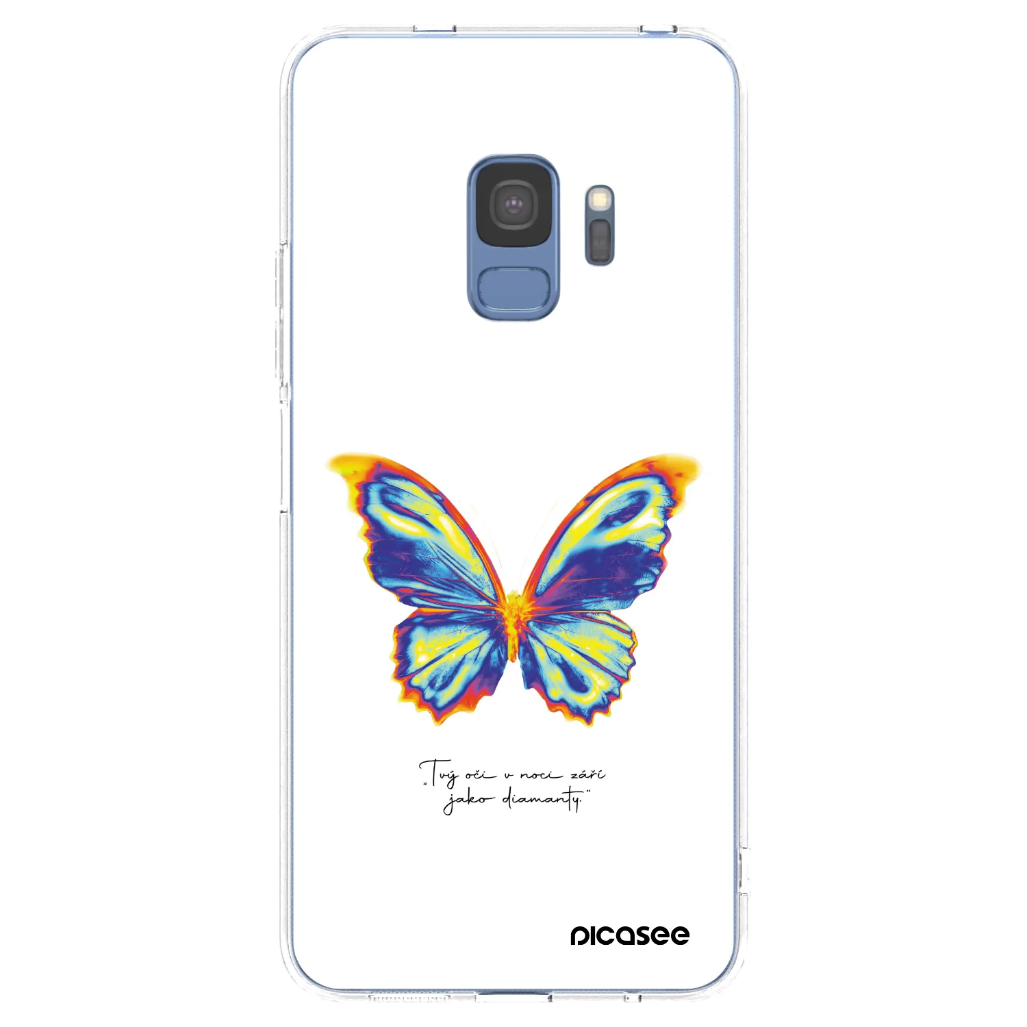 Picasee silikonski prozorni ovitek za Samsung Galaxy S9 G960F - Diamanty White