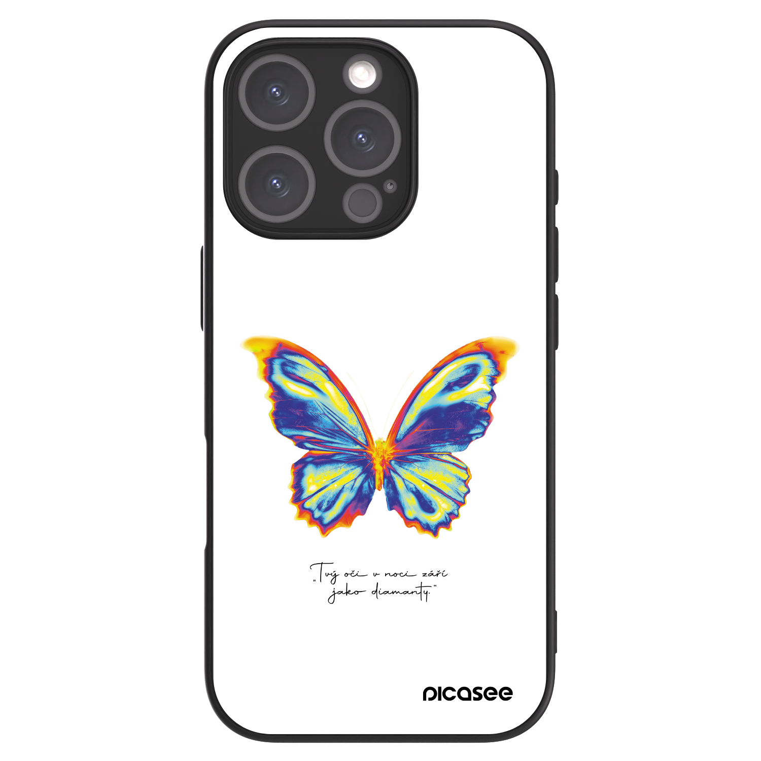Picasee ULTIMATE CASE za Apple iPhone 16 Pro - Diamanty White
