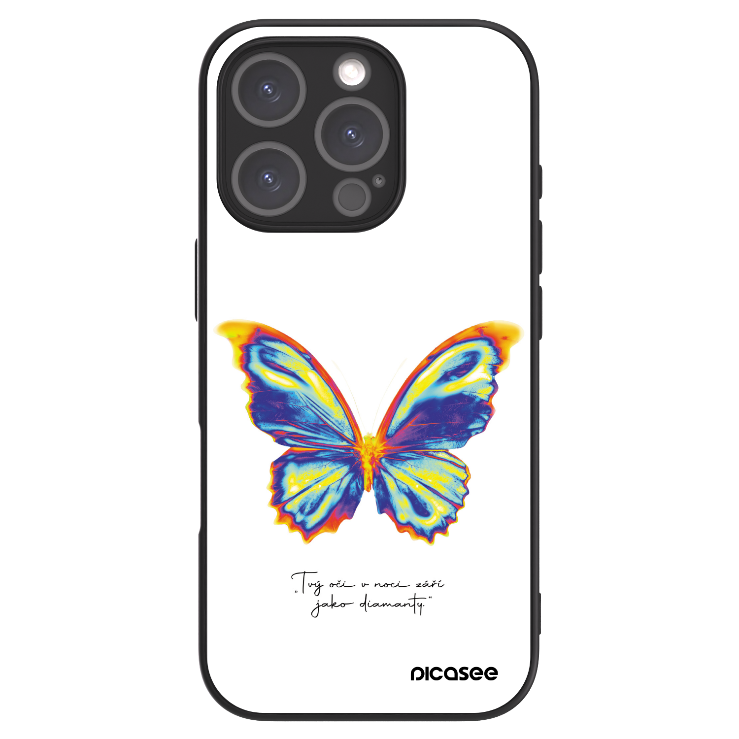 Picasee ULTIMATE CASE MagSafe za Apple iPhone 16 Pro - Diamanty White