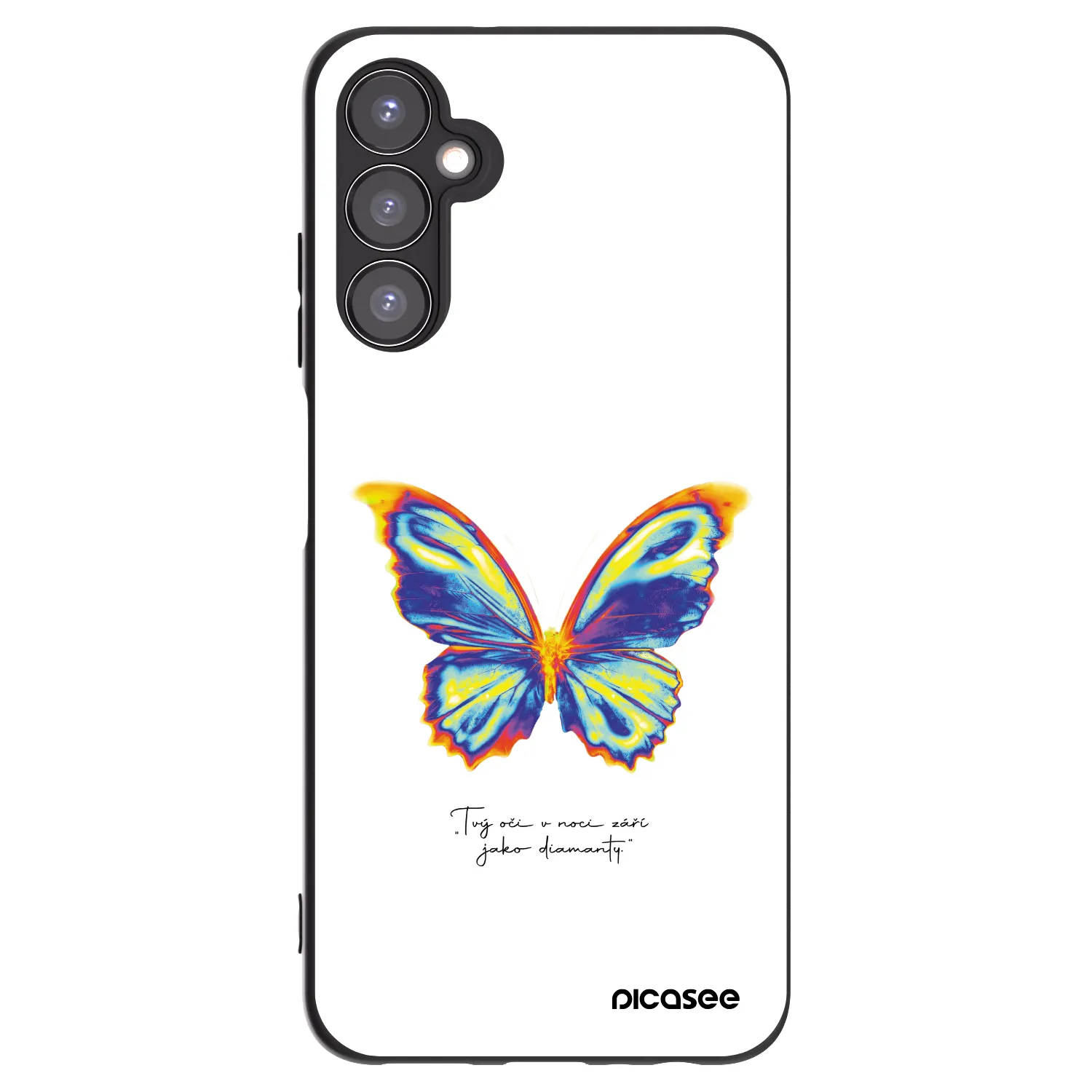Picasee silikonski črni ovitek za Samsung Galaxy A05s A057G - Diamanty White
