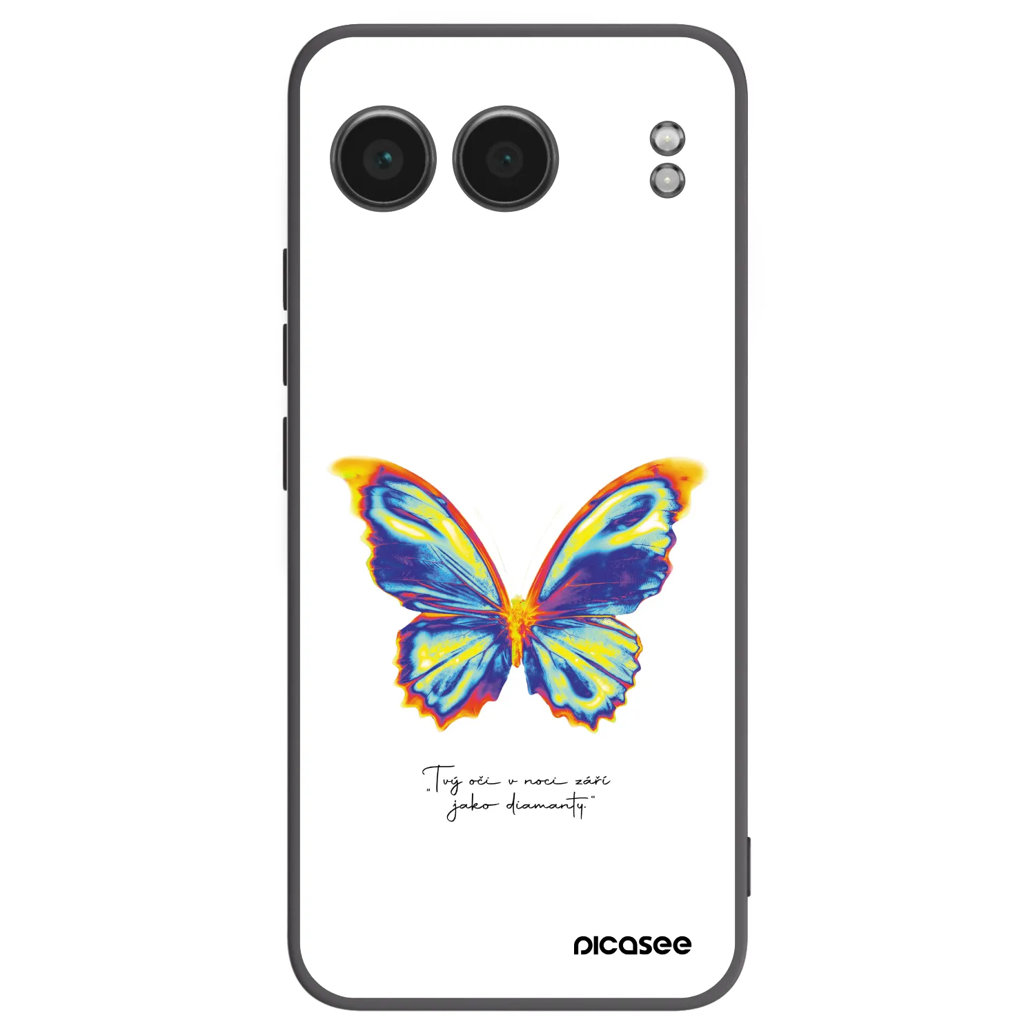 Picasee silikonski črni ovitek za OnePlus Nord 4 - Diamanty White