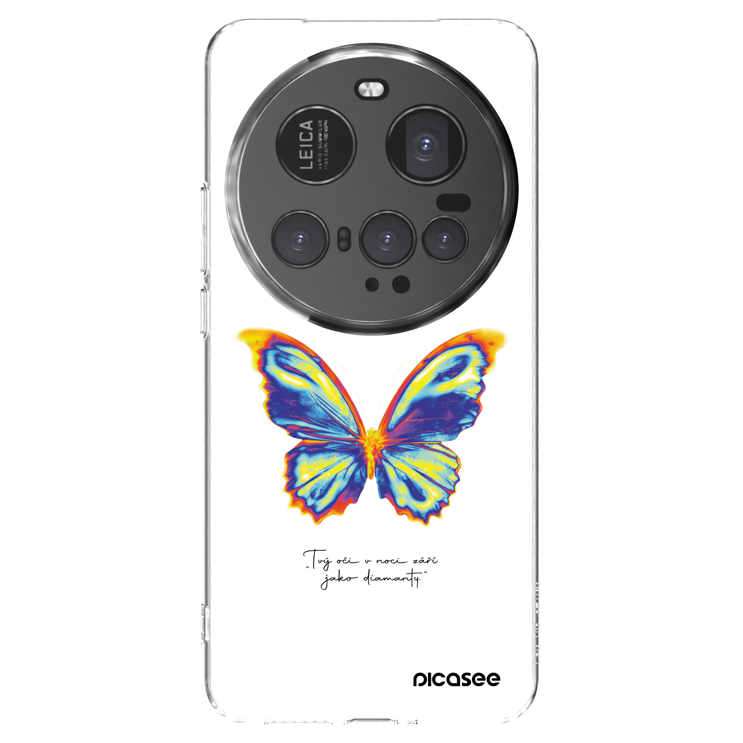 Picasee silikonski prozorni ovitek za Xiaomi 15 Ultra - Diamanty White