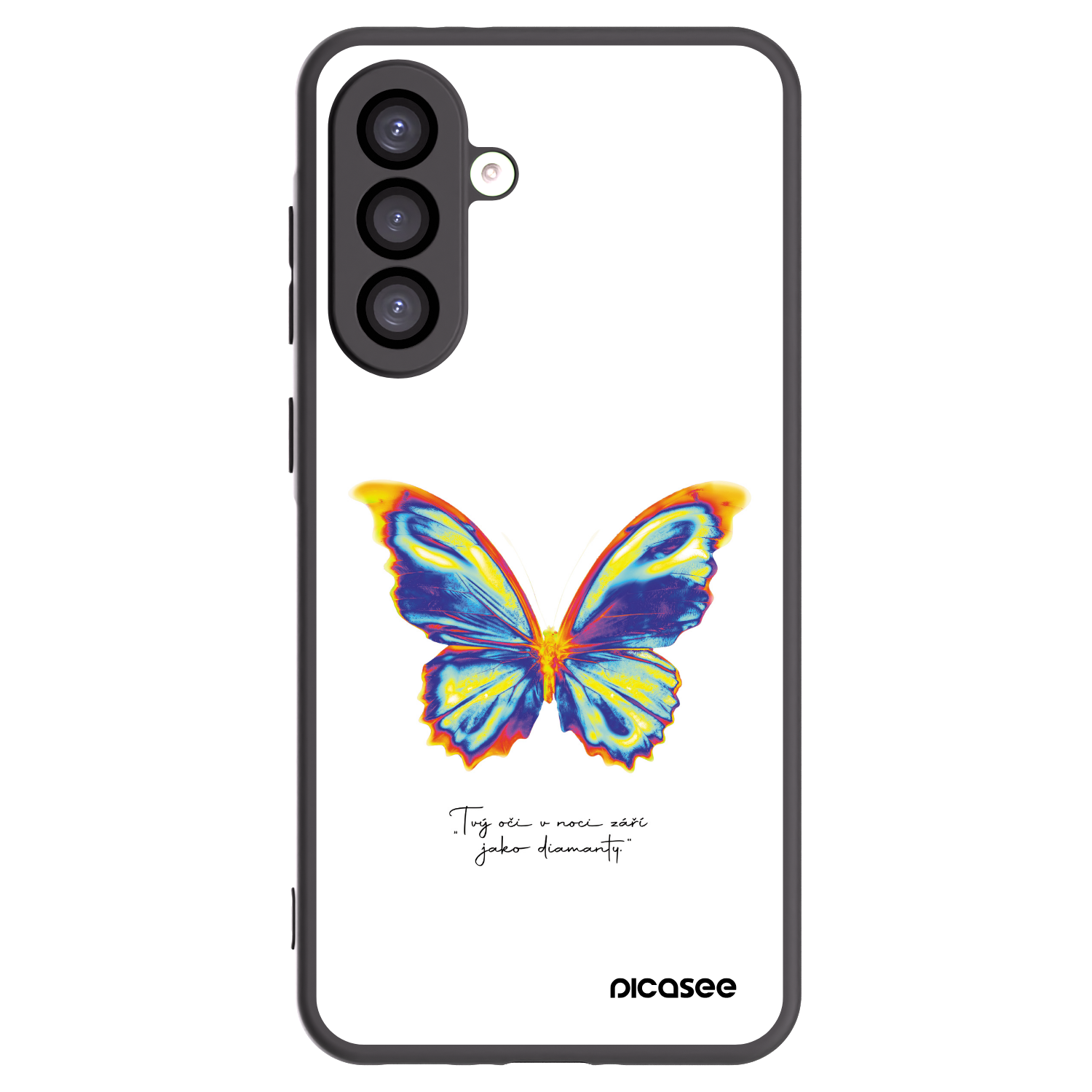 Picasee silikonski črni ovitek za Samsung Galaxy A26 5G A266B - Diamanty White