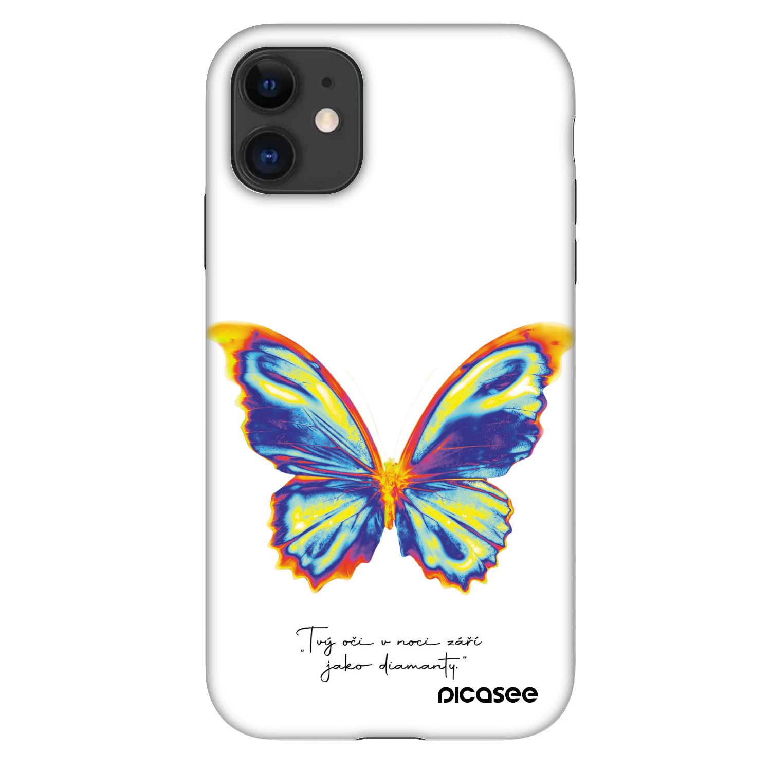Picasee Fashion Case za Apple iPhone 11 - Diamanty White