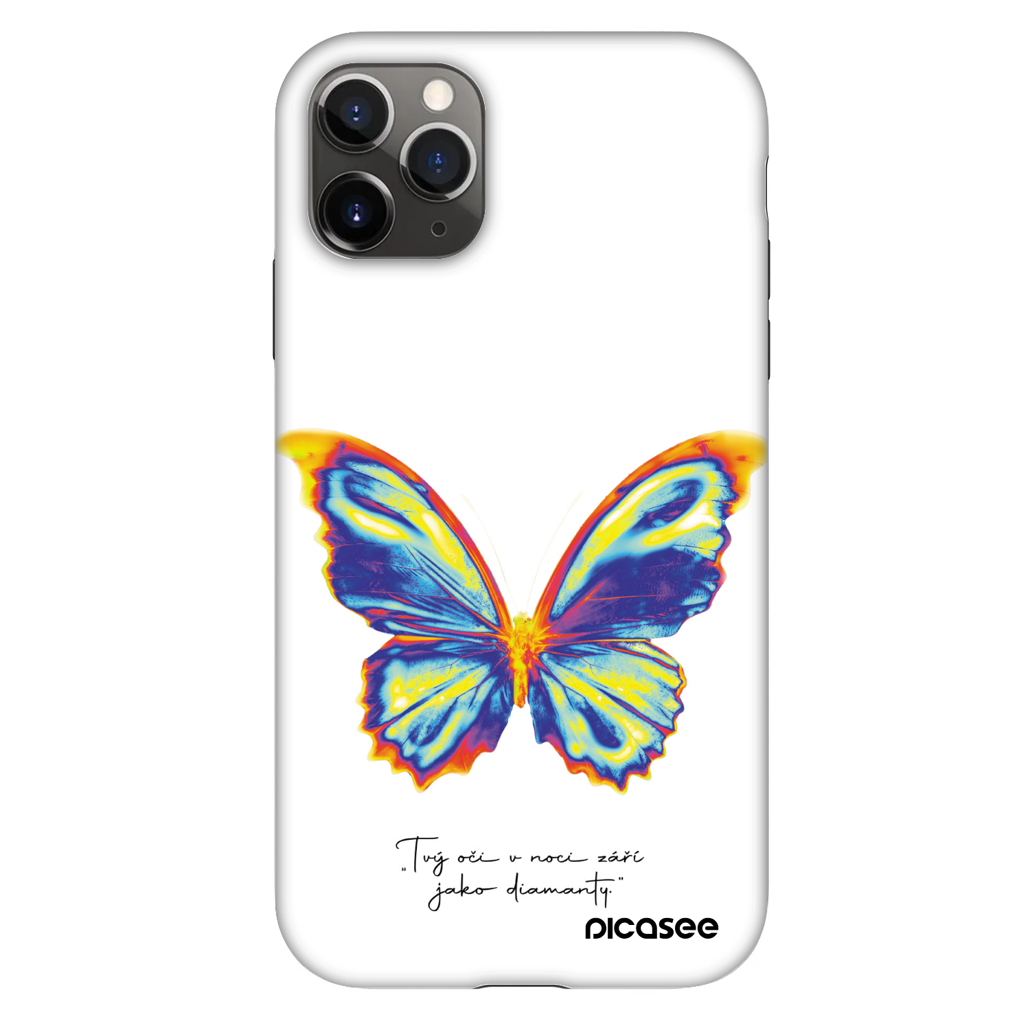 Picasee Fashion Case za Apple iPhone 11 Pro - Diamanty White