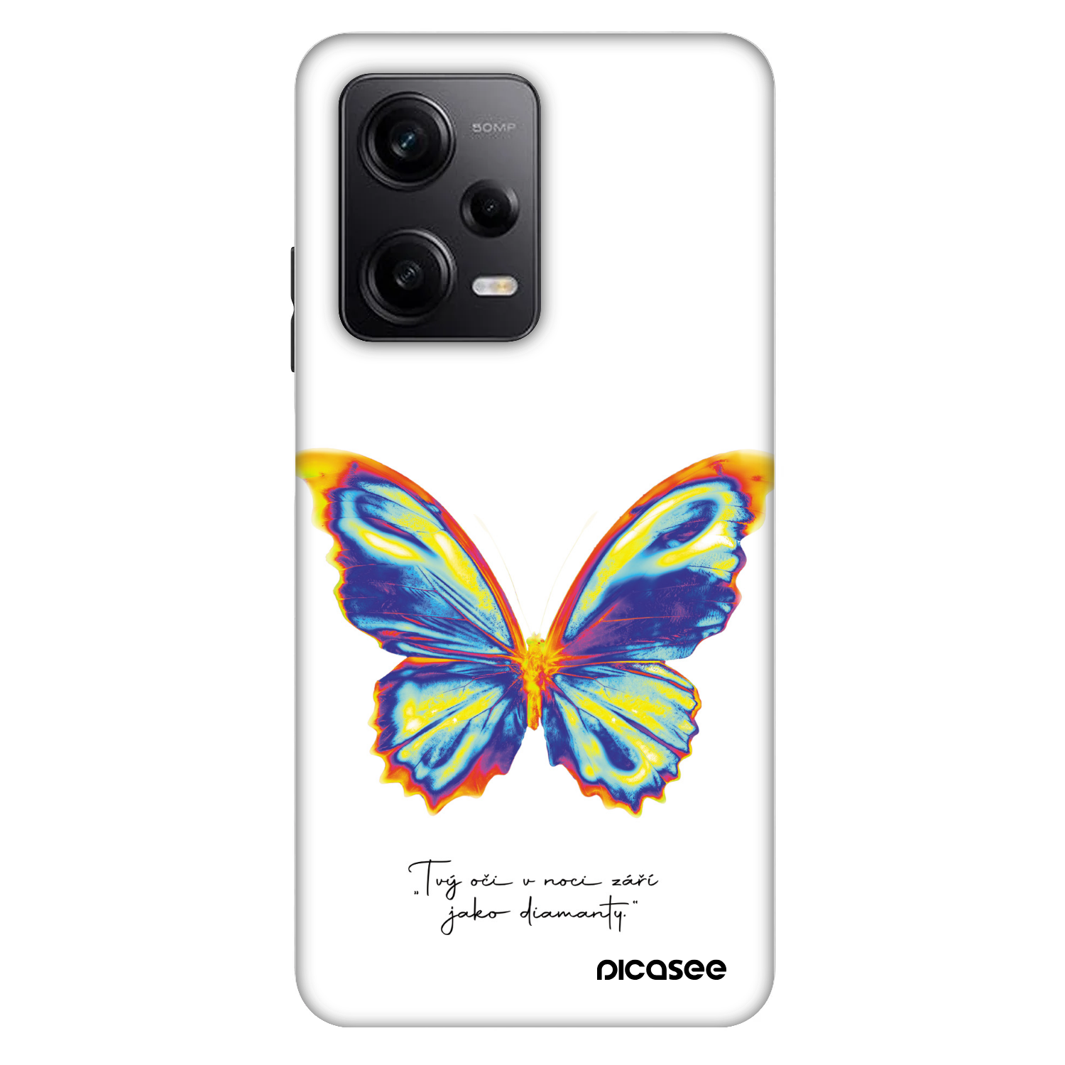 Picasee Fashion Case za Xiaomi Redmi Note 12 Pro 5G - Diamanty White