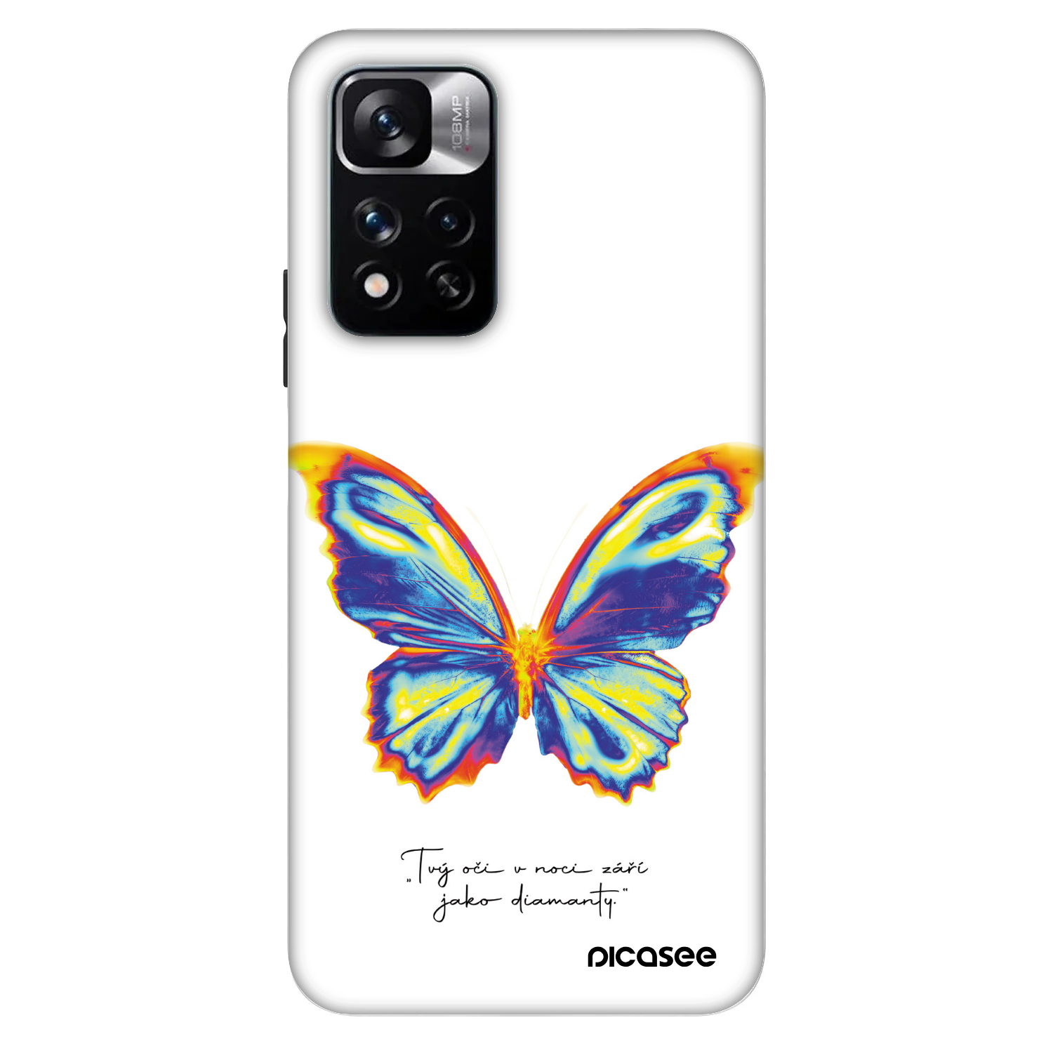 Picasee Fashion Case za Xiaomi Redmi Note 11 Pro - Diamanty White