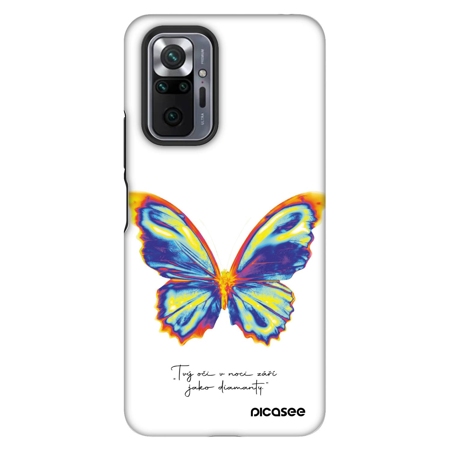 Picasee Fashion Case za Xiaomi Redmi Note 10 Pro - Diamanty White