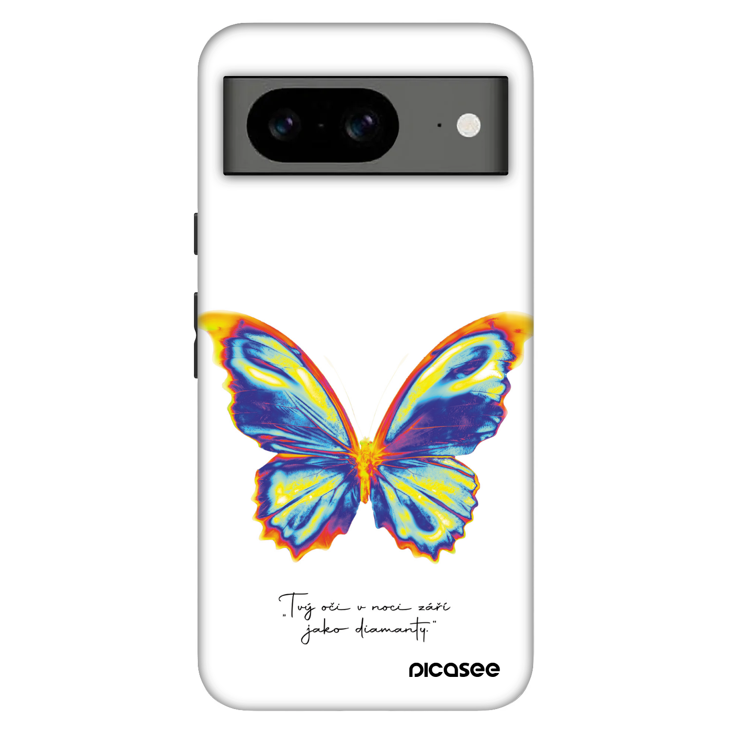 Picasee Fashion Case za Google Pixel 8 Pro - Diamanty White