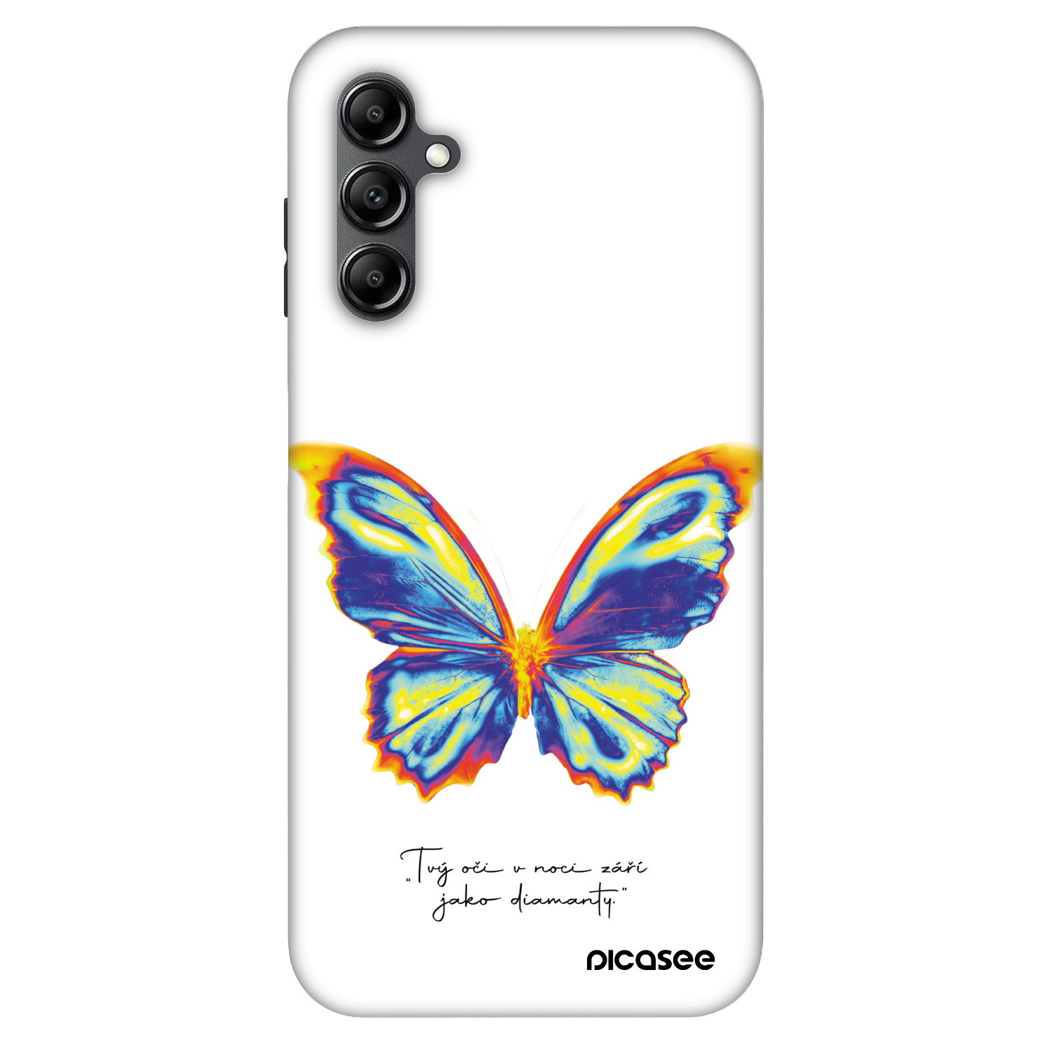 Picasee Fashion Case za Samsung Galaxy A14 5G A146P - Diamanty White