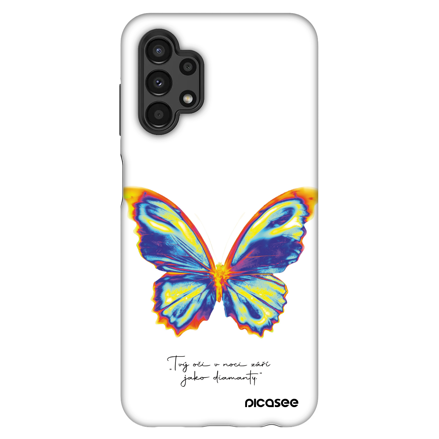 Picasee Fashion Case za Samsung Galaxy A13 4G A135 - Diamanty White