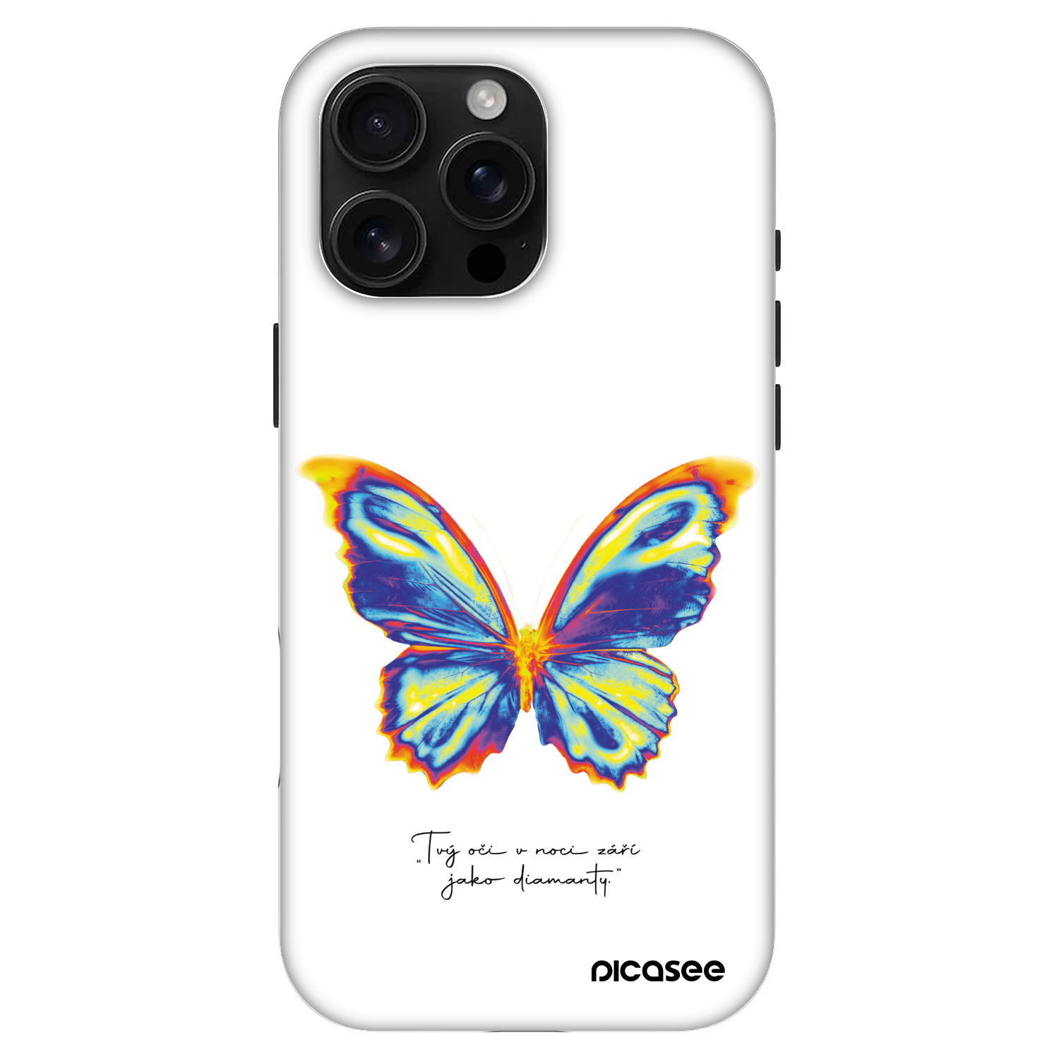 Picasee Fashion Case MagSafe za Apple iPhone 16 Pro Max - Diamanty White