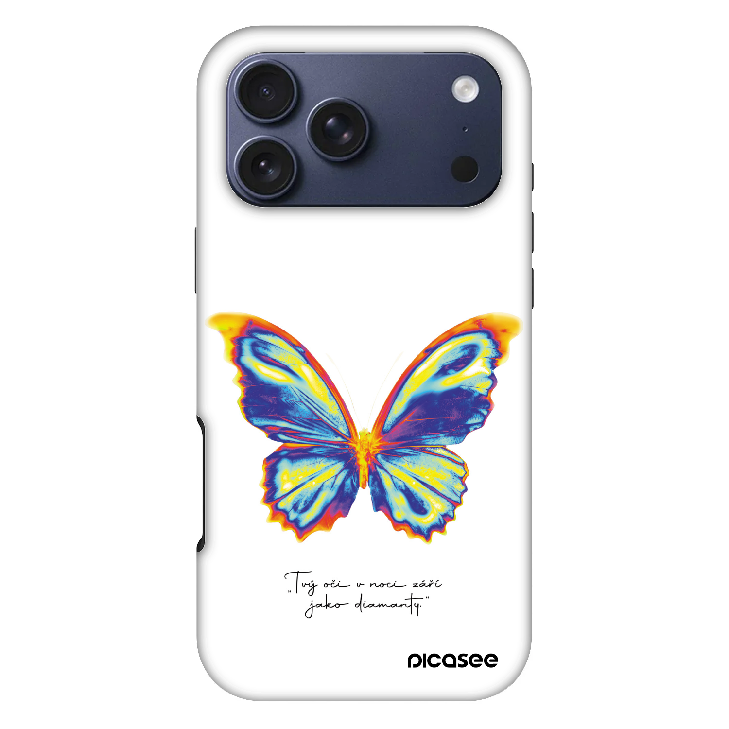 Picasee Fashion Case MagSafe za Apple iPhone 17 Pro Max - Diamanty White