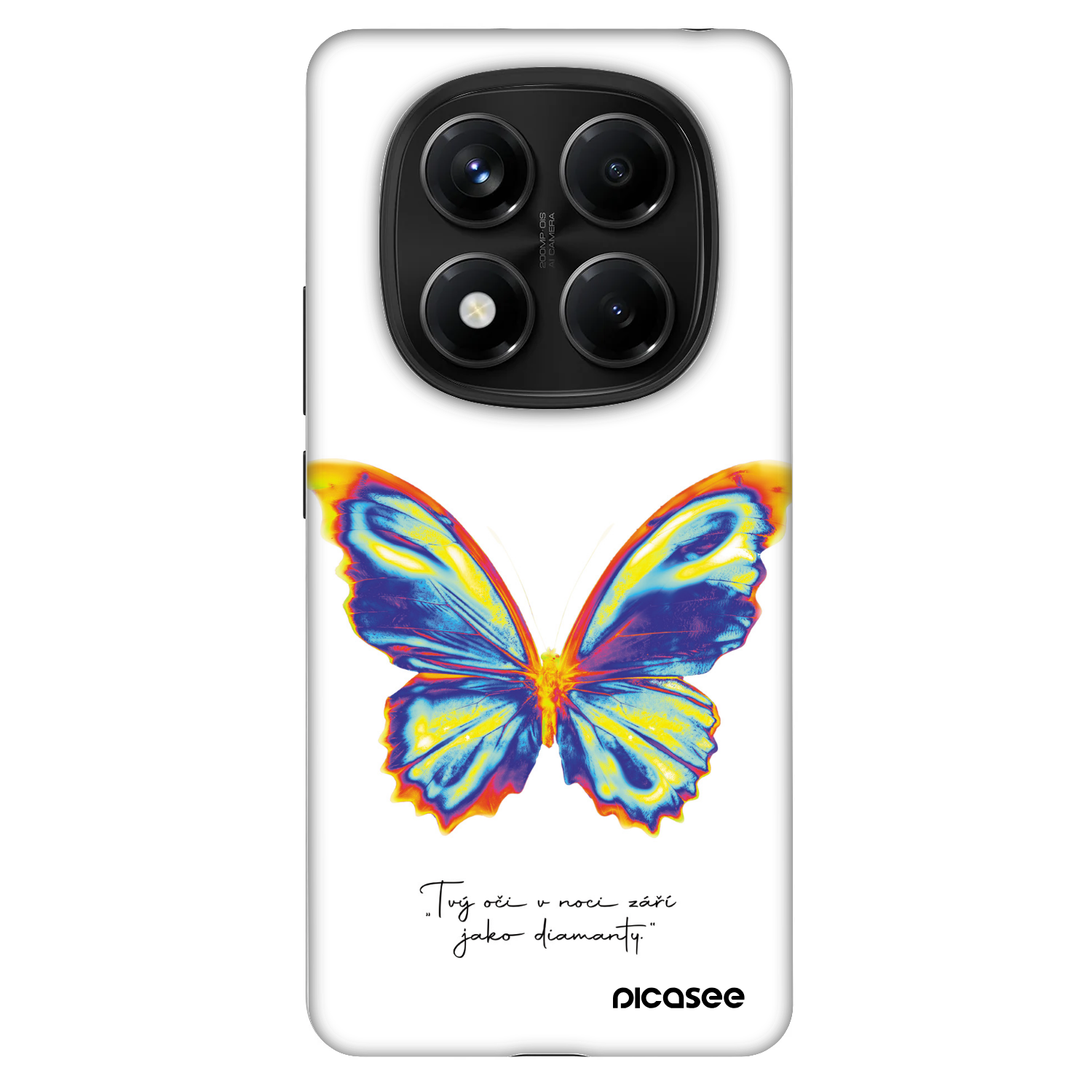 Picasee Fashion Case za Xiaomi Redmi Note 14 Pro 4G - Diamanty White
