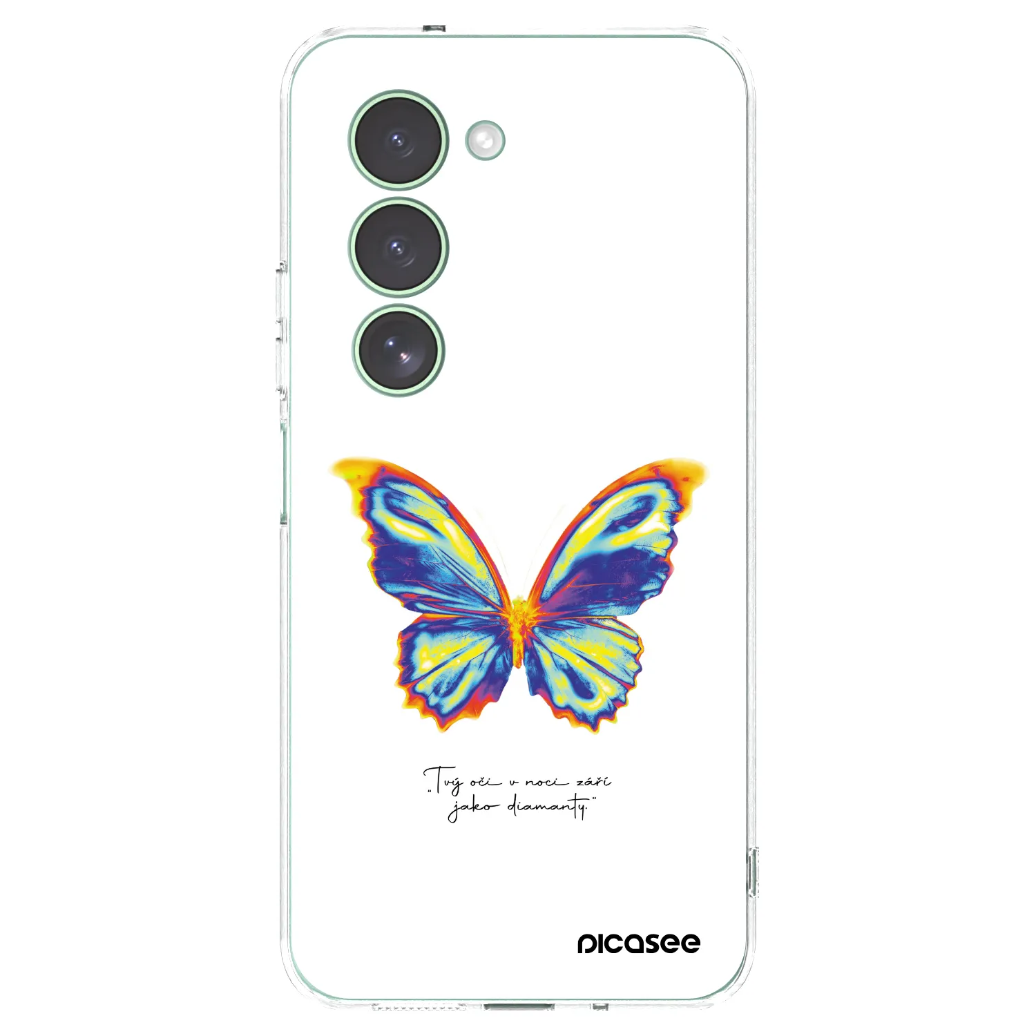 Picasee silikonski prozorni ovitek za Xiaomi Redmi 15 5G - Diamanty White