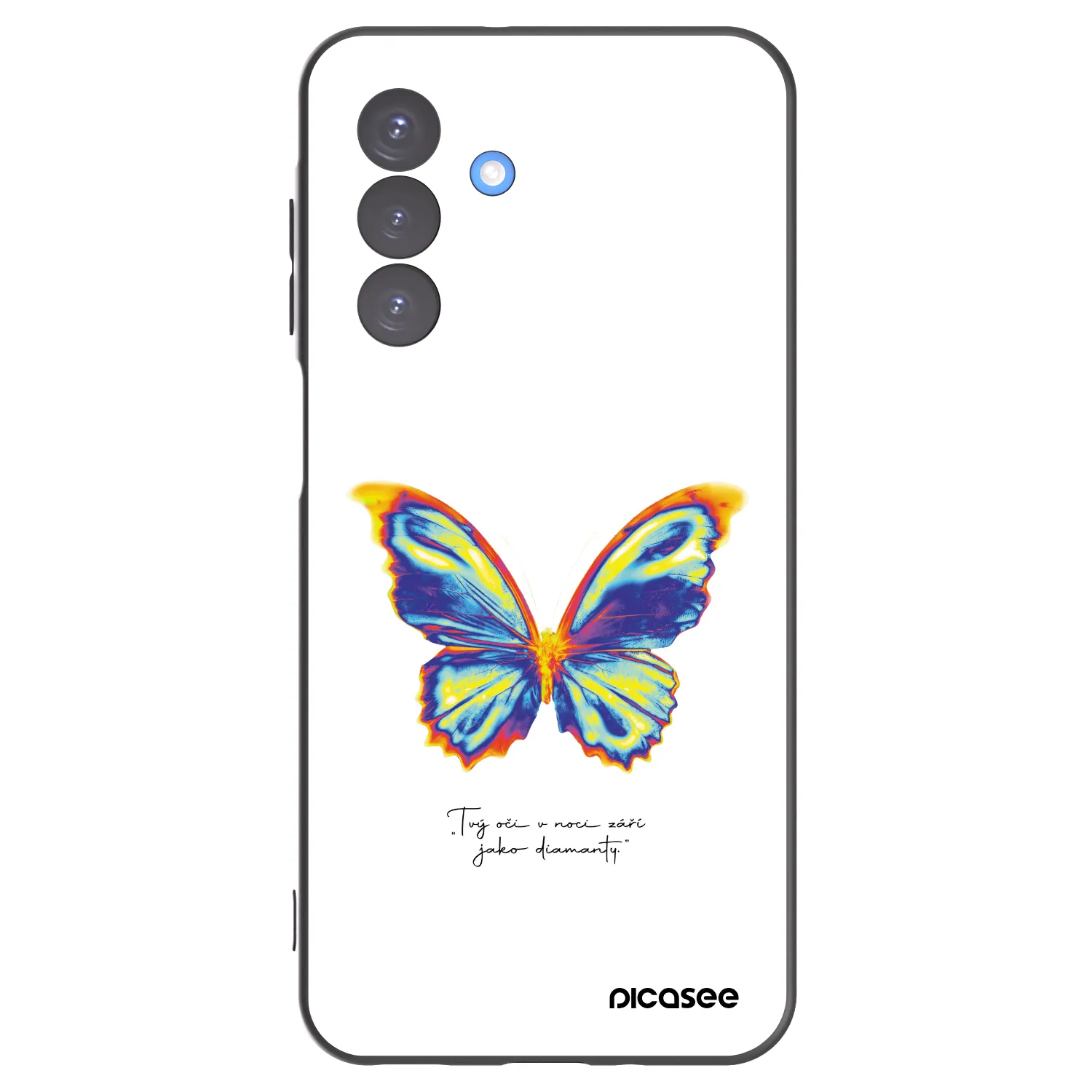 Picasee silikonski črni ovitek za Samsung Galaxy A17 5G - Diamanty White