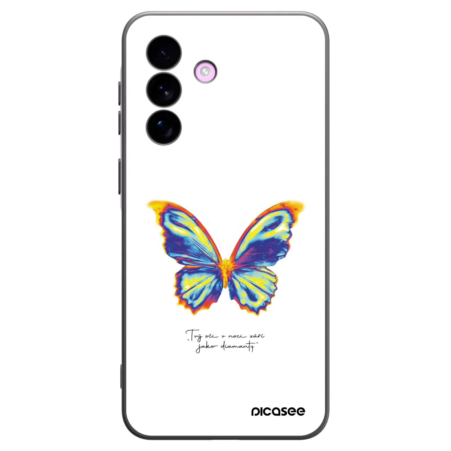 Picasee silikonski črni ovitek za Samsung Galaxy A57 5G - Diamanty White