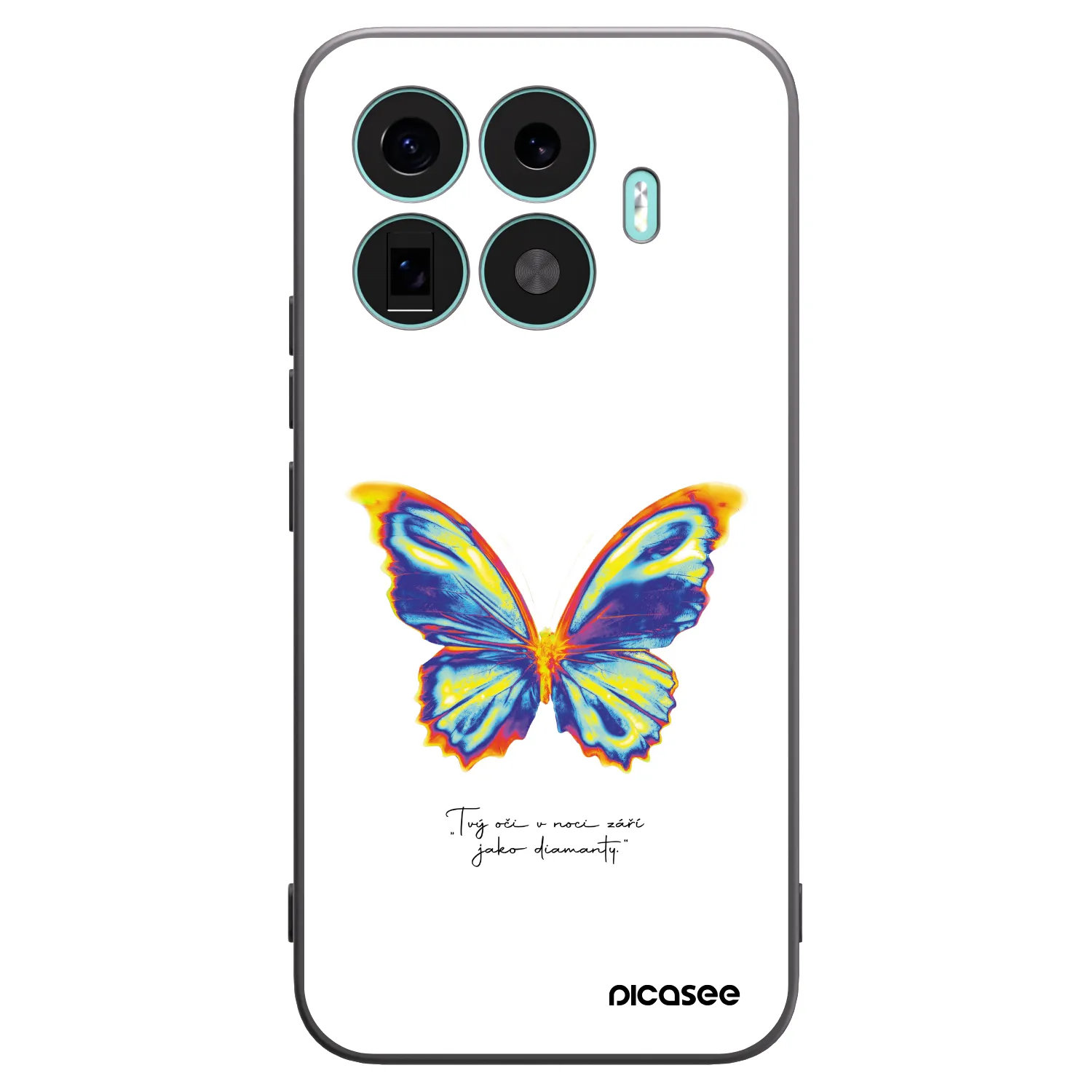 Picasee silikonski črni ovitek za Xiaomi 17T Pro - Diamanty White