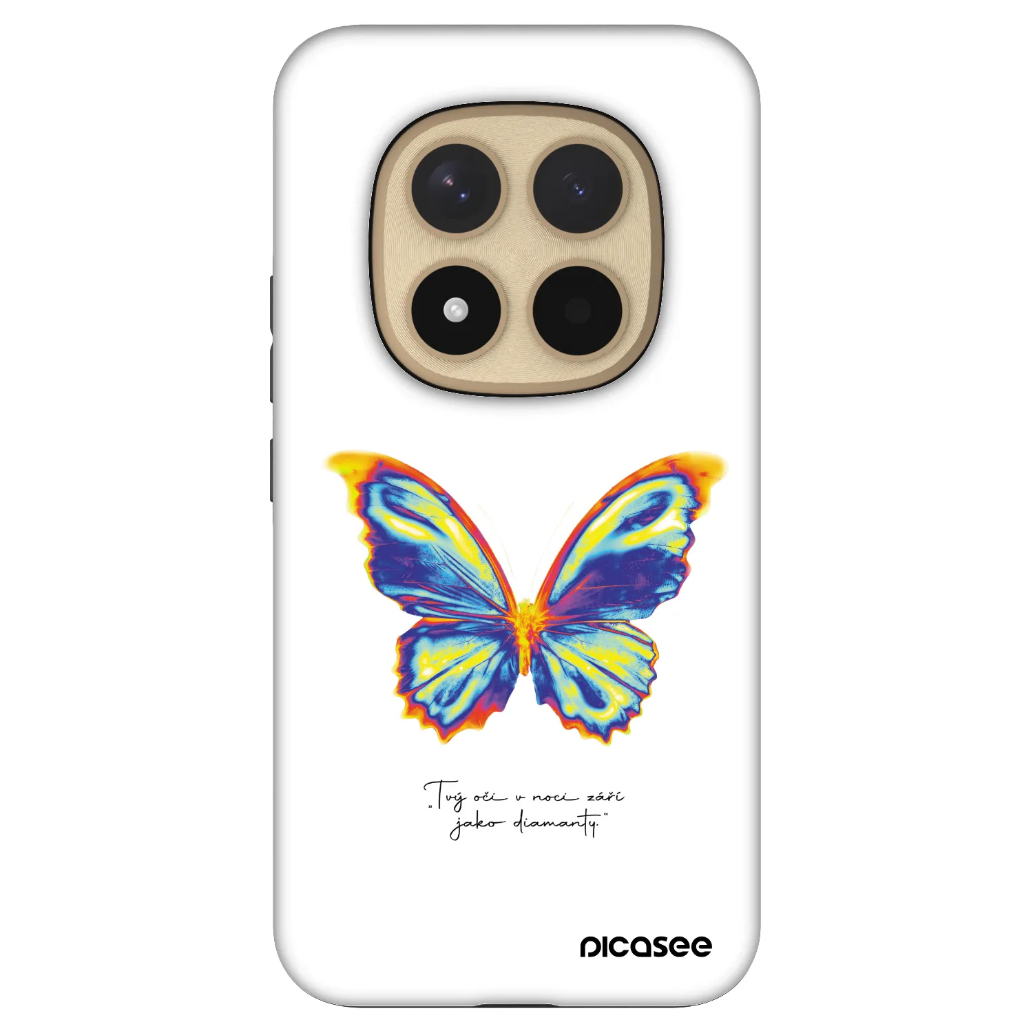 Picasee Fashion Case za Xiaomi Redmi Note 15 Pro+ - Diamanty White