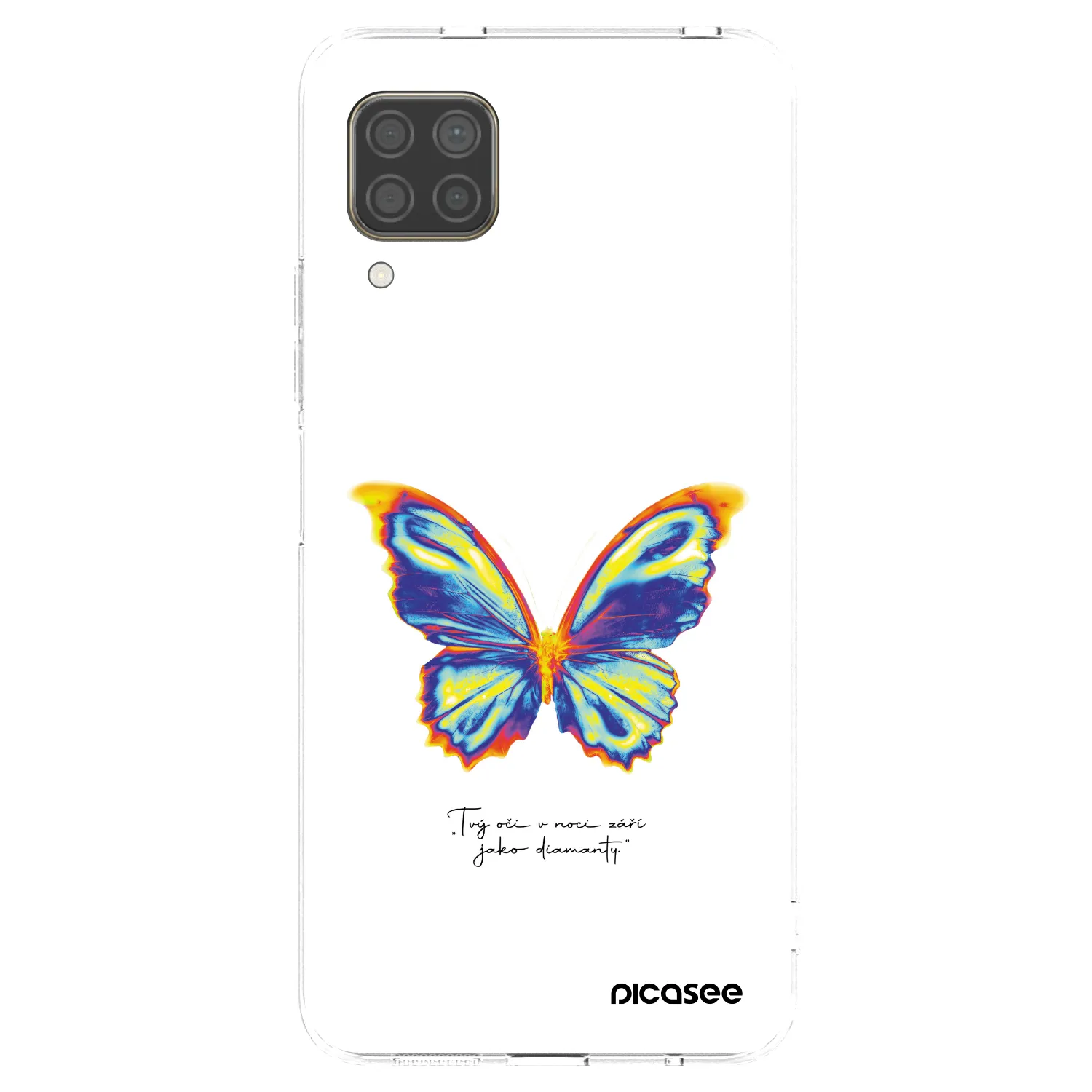 Picasee silikonski prozorni ovitek za Huawei P40 Lite - Diamanty White