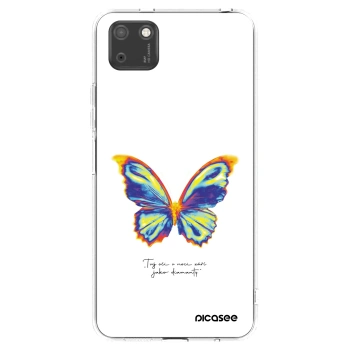 Picasee silikonski prozorni ovitek za Huawei Y5P - Diamanty White