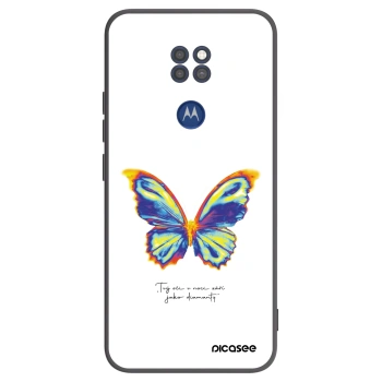 Ovitek za Motorola Moto G9 Play - Diamanty White