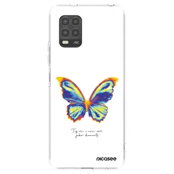 Picasee silikonski prozorni ovitek za Xiaomi Mi 10 Lite - Diamanty White